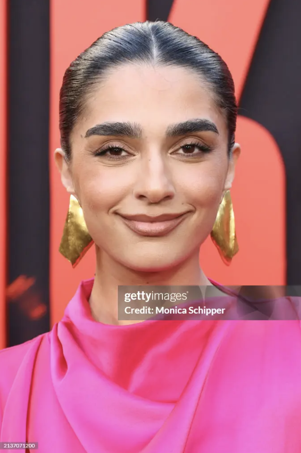 Hair and Makeup on Nida Khurshid x Monkey Man Movie Premiere