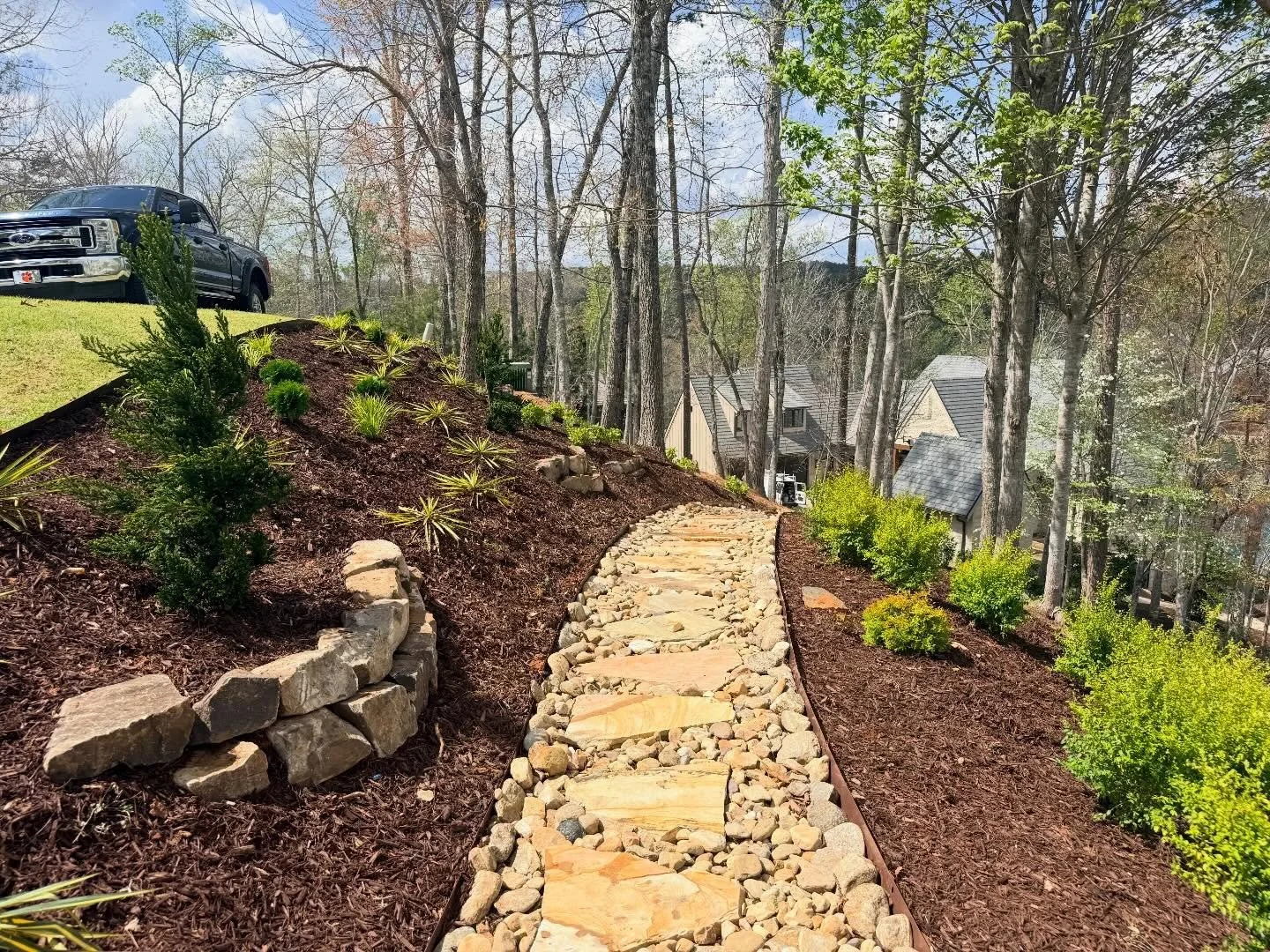 Who doesn&rsquo;t love a fresh spring upgrade? 🌱 

200+ plants, hardscape additions, and even some repelling for good measure