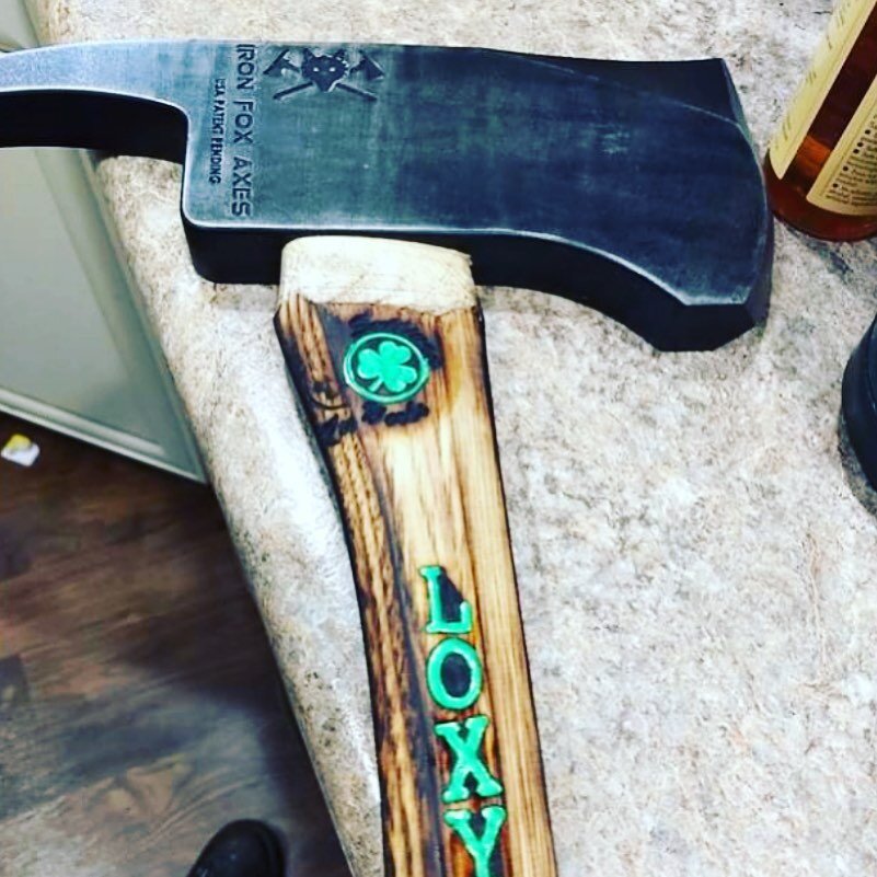 Throwback to a custom piece @sullivan_axe_works did.