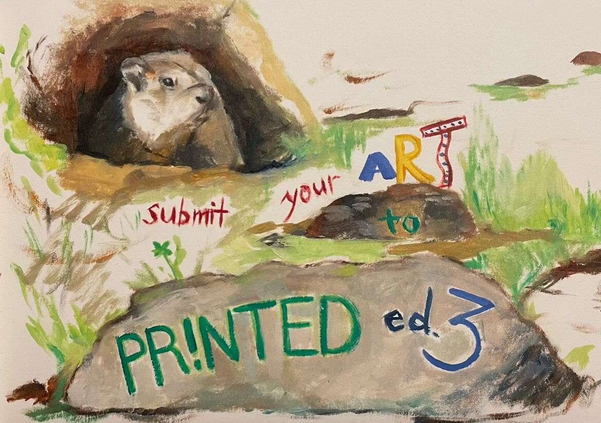 Hey everybody, Printed Zine here, just stopping by to remind you all that we make a big annual art zine called, get this: Printed! 🤯🌳 We would love for you, yes you, to be a part of our third edition! How? It&rsquo;s easy! Just submit us any piece 