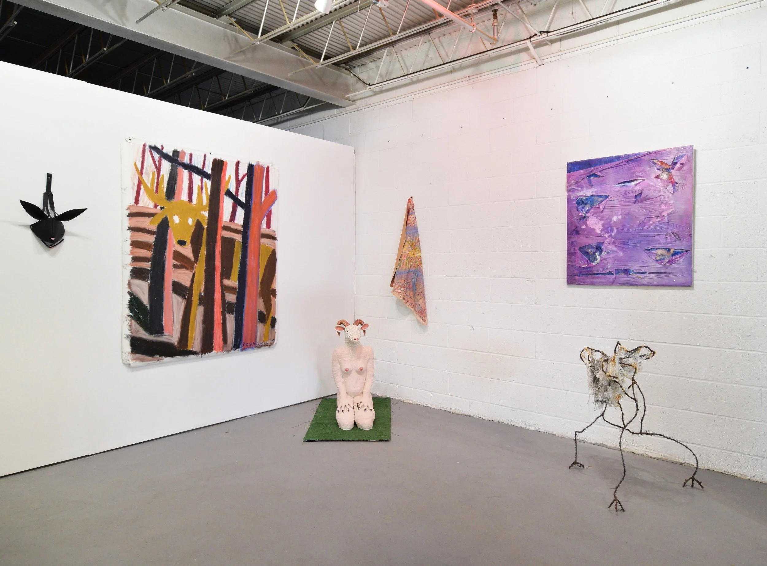Installation view of Another Forest. Photo via Connor Stephenson.