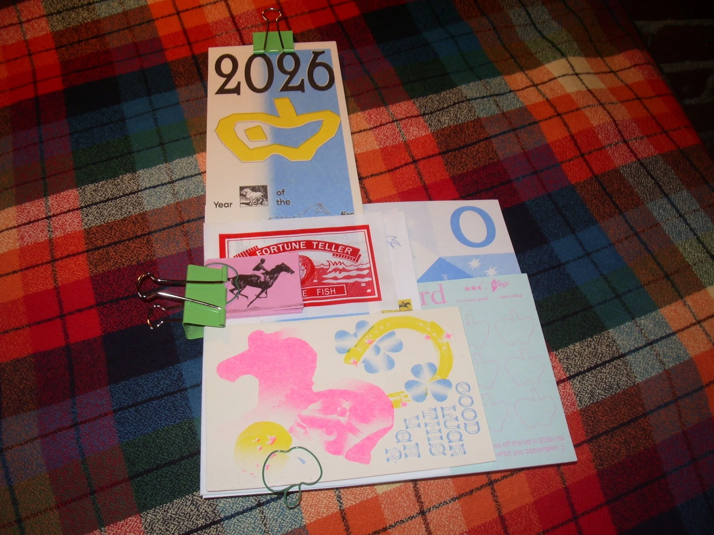 2026 Riso Calendar (Bundle) — Kudzu jelly