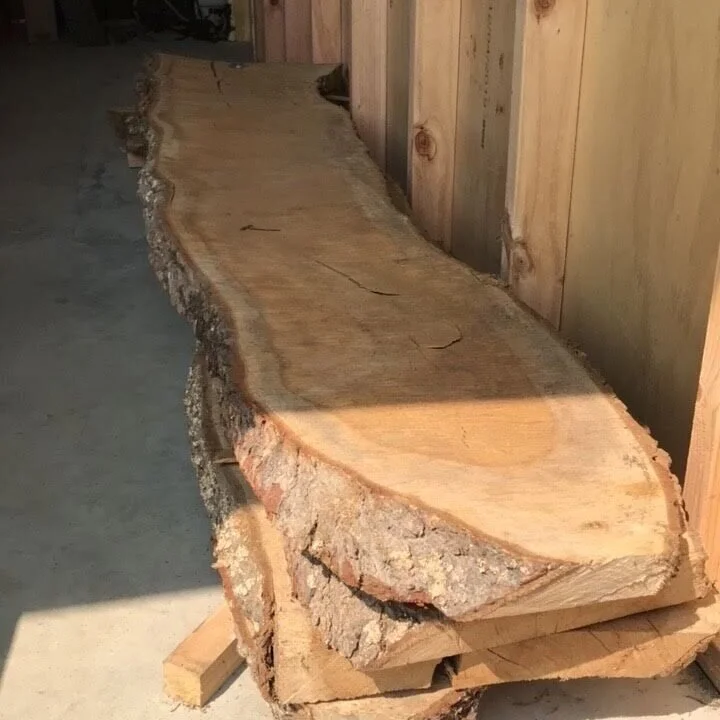 Started as raw slabs