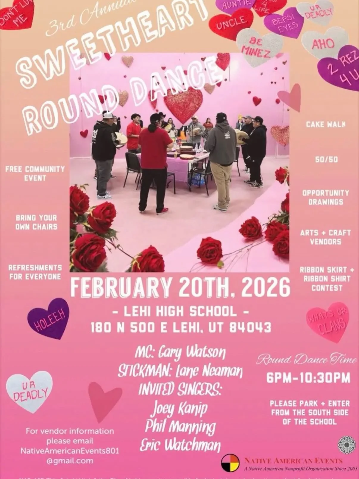 Here&rsquo;s where we&rsquo;ll be this weekend! Friday at the Round Dance in Lehi, UT and Saturday at the Sacred Circle Powwow in Salt Lake City, UT. Stop by and say hi and check out all new stuff we have been making!