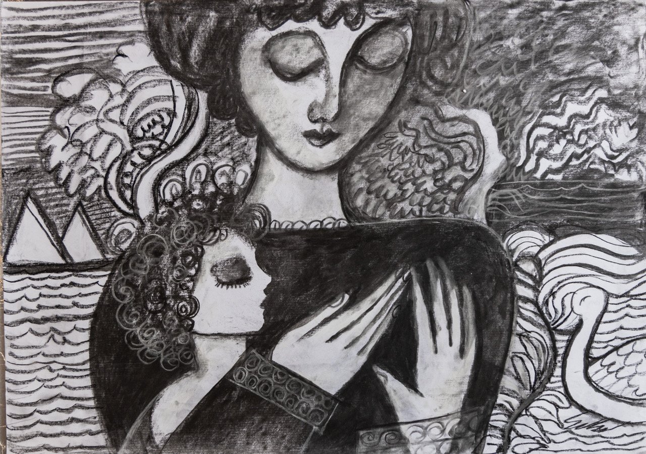 Pieta Mother and Child