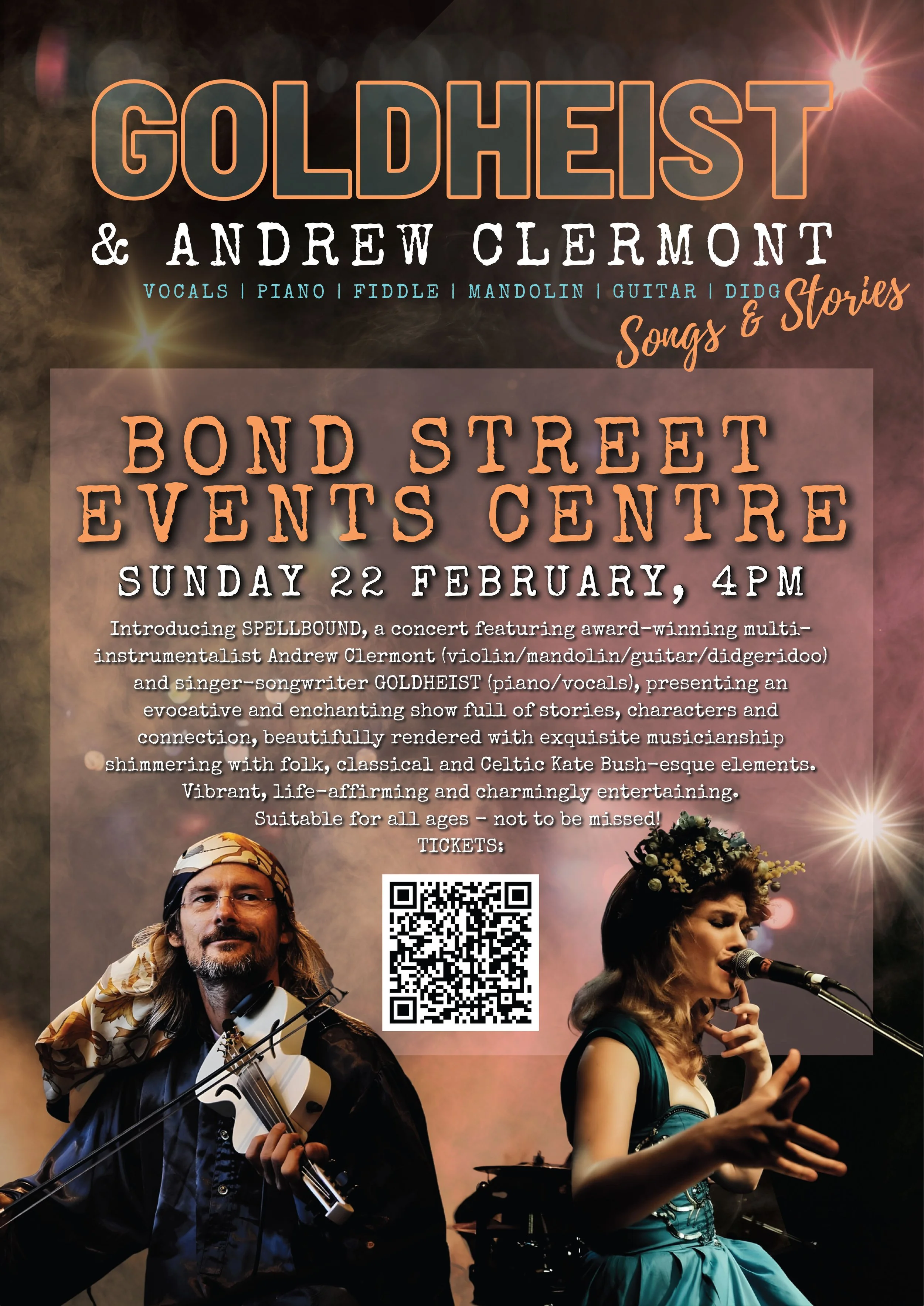 Goldheist and Andrew Clermont         LIVE MUSIC 