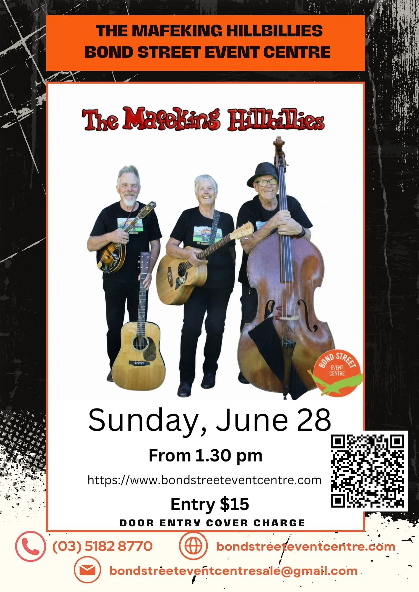 LIVE MUSIC - The Mafeking Hillbillies