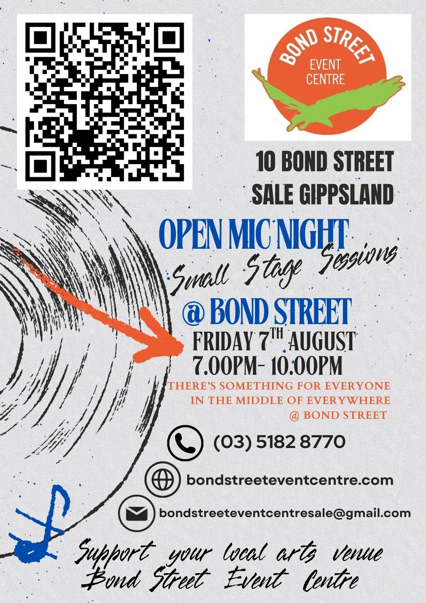 Open Mic Night- Small Stage Sessions 