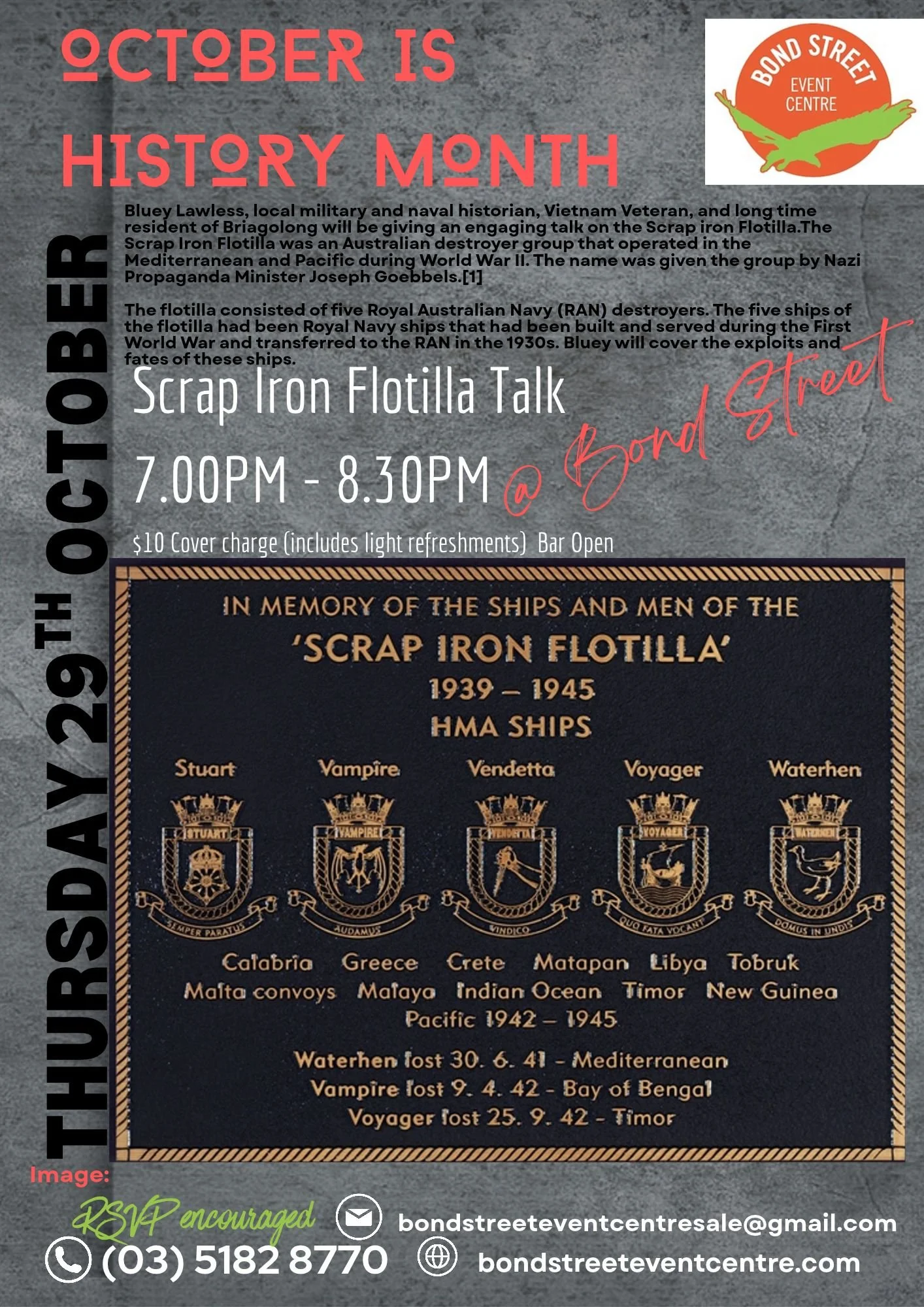 Scrap Iron Flotilla Talk 