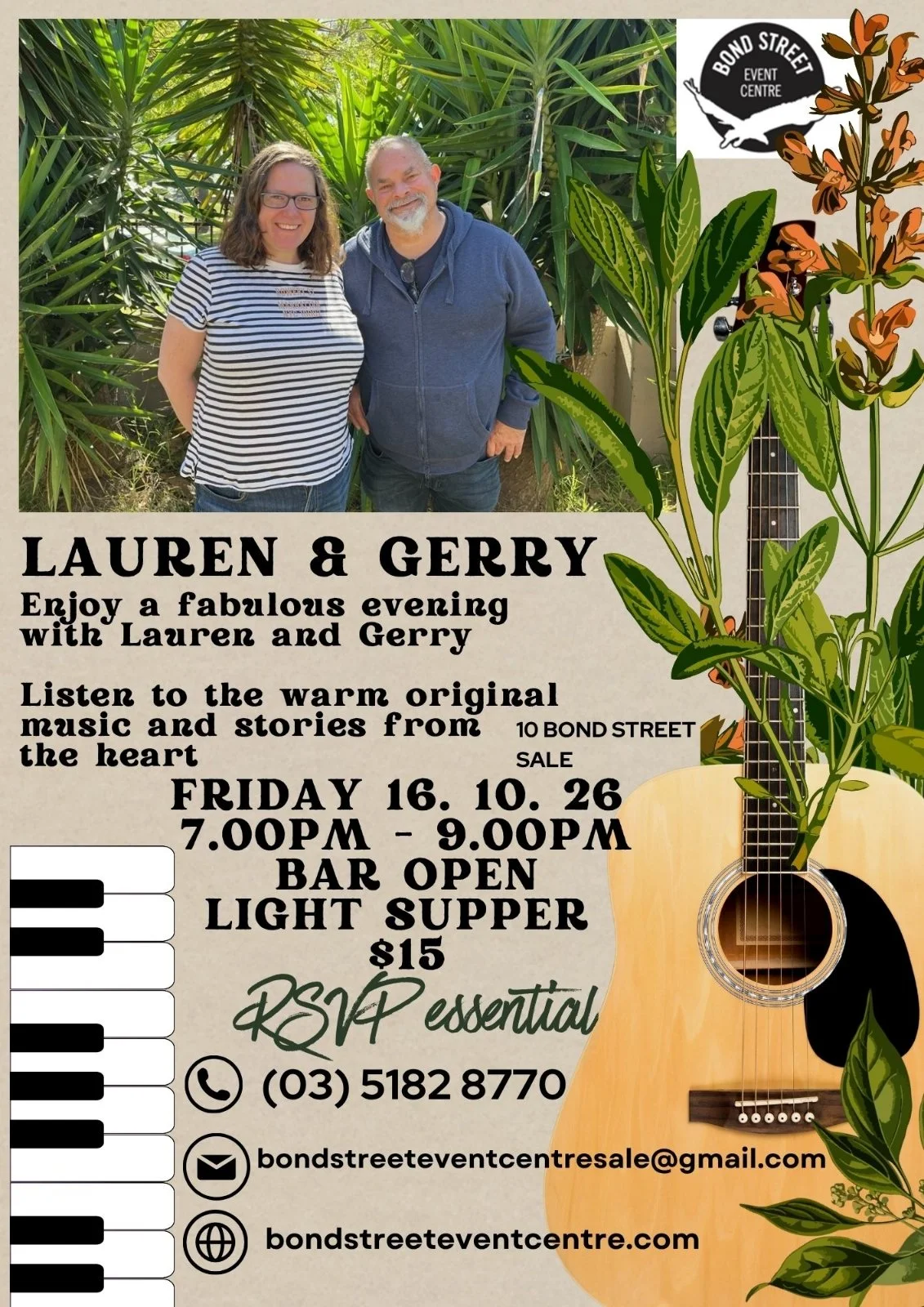 Lauren & Gerry - LIVE MUSIC 