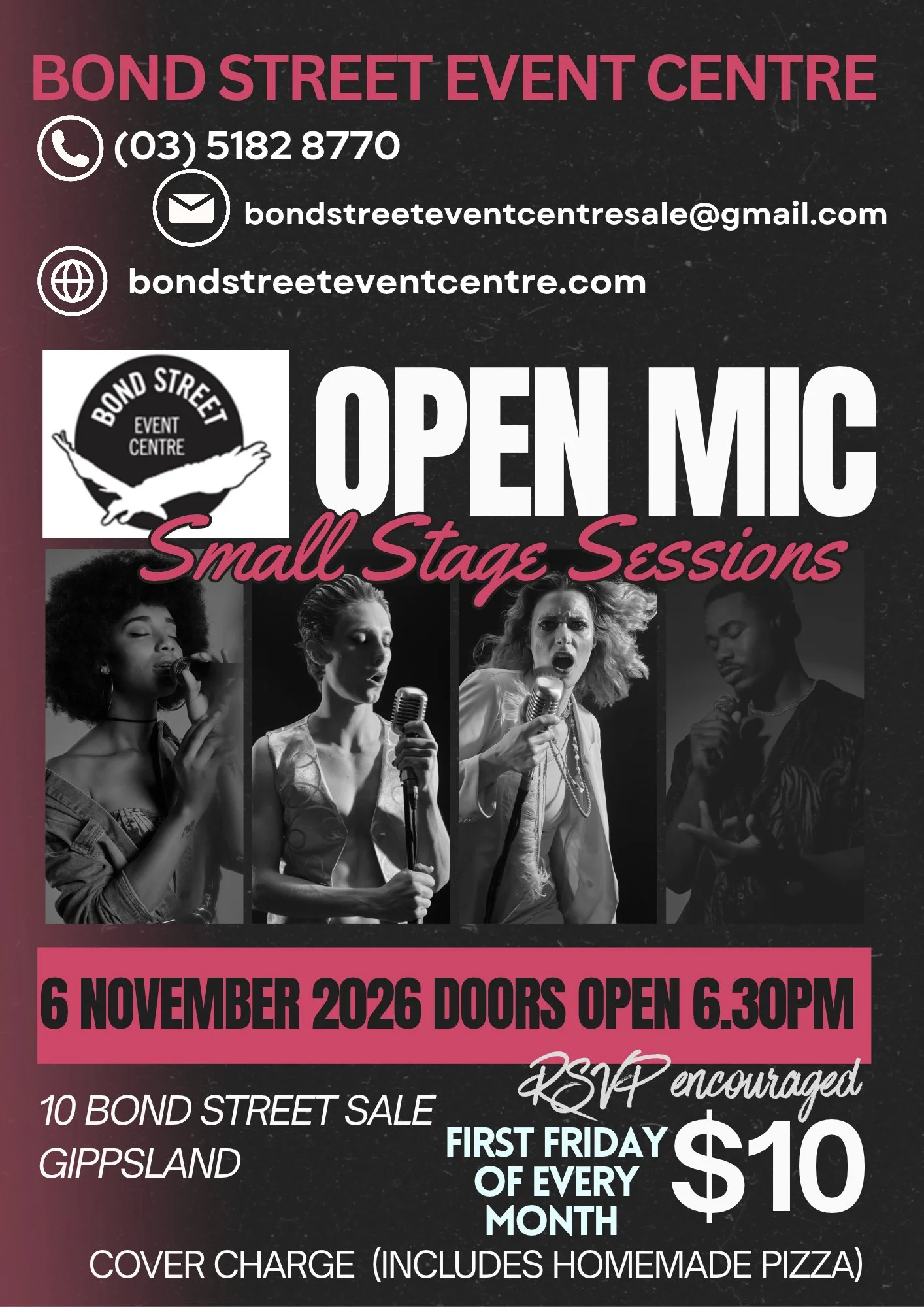 Small Stage Sessions- Open Mic Night 