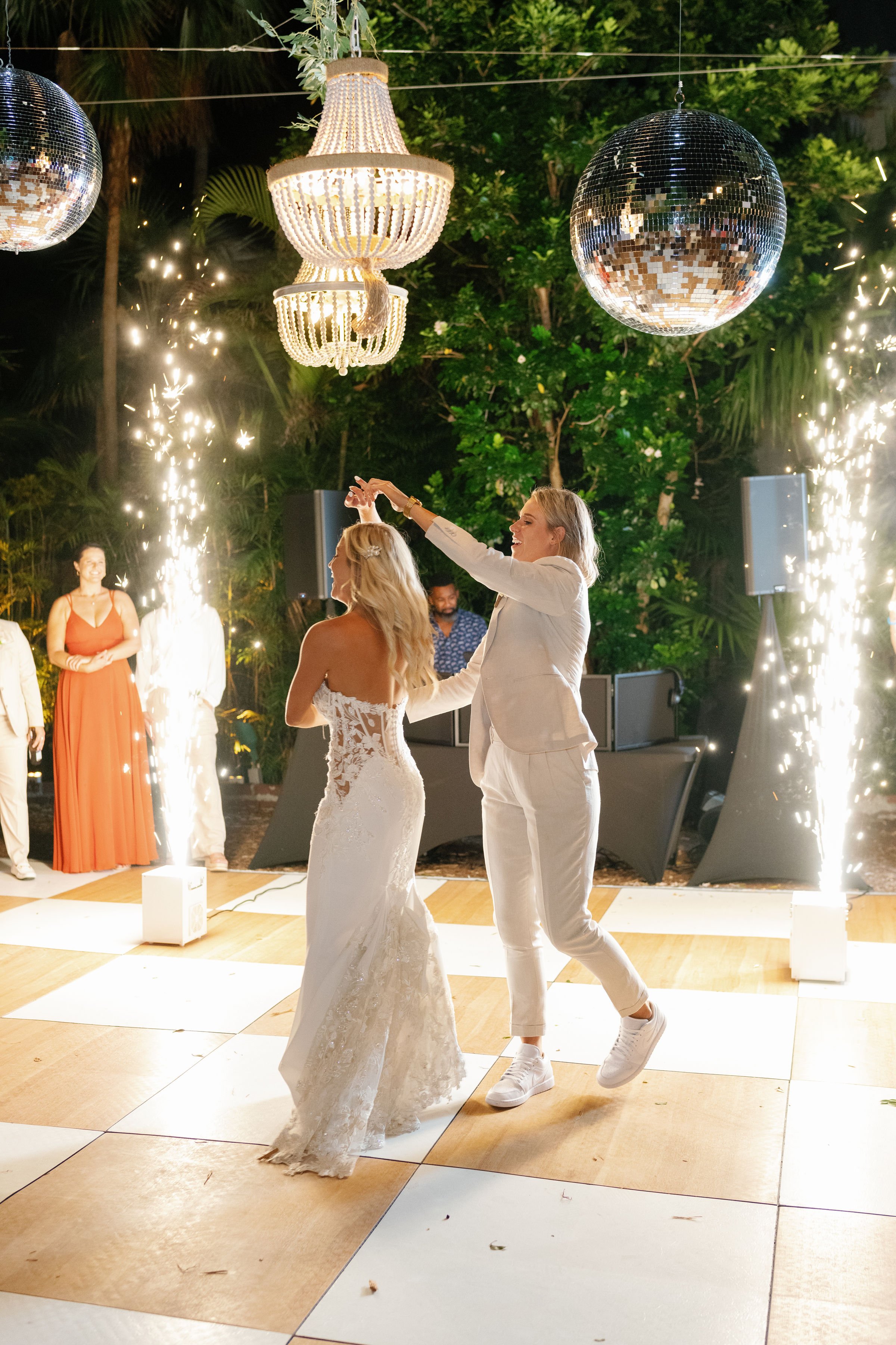 4 jordan and danielle - bride and bride - key west brides - hemingway home wedding - key west wedding planner - florida keys wedding - wedding first dance - luxury wedding - cold sparklers - wedding sparklers -.jpg