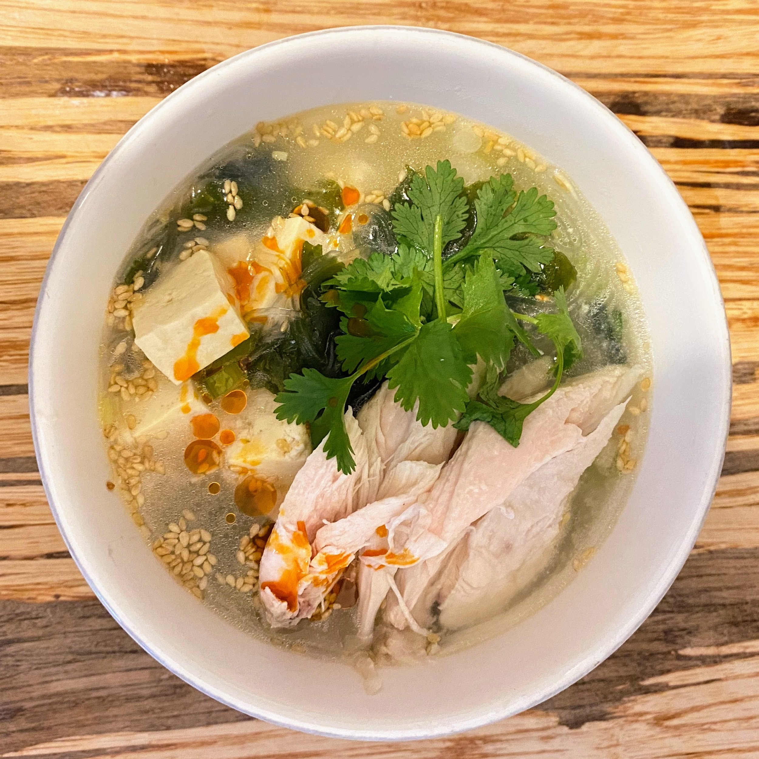 SHIO KOJI CHICKEN &amp;  NOODLE soup