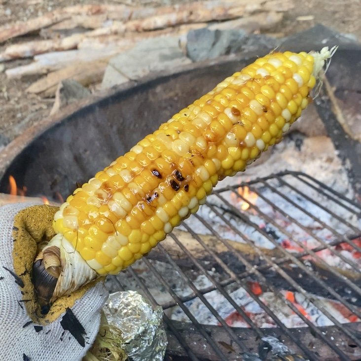 Garlic Chili Koji bbq corn