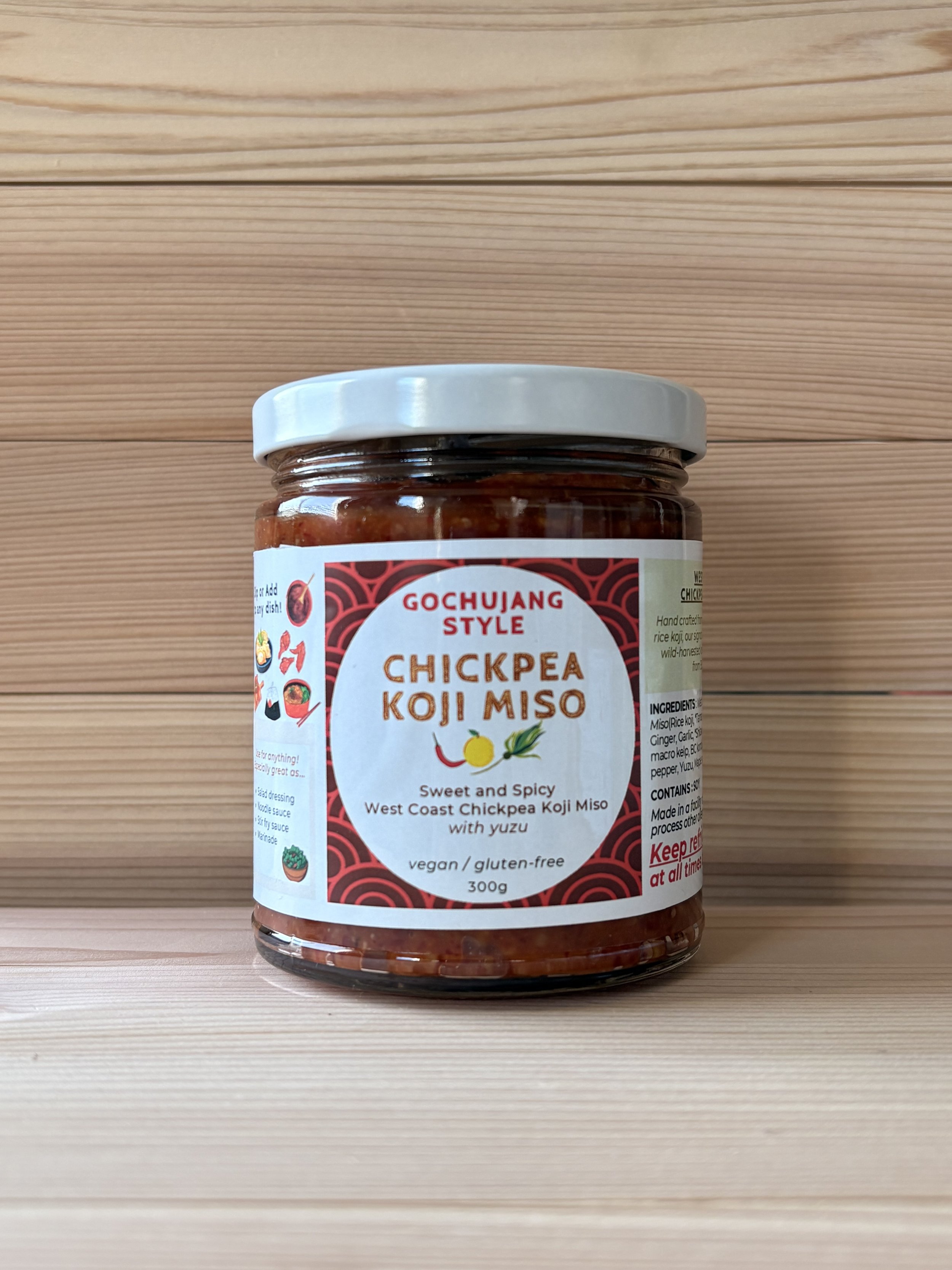 Gochujang style Chickpea Koji Miso (300g )