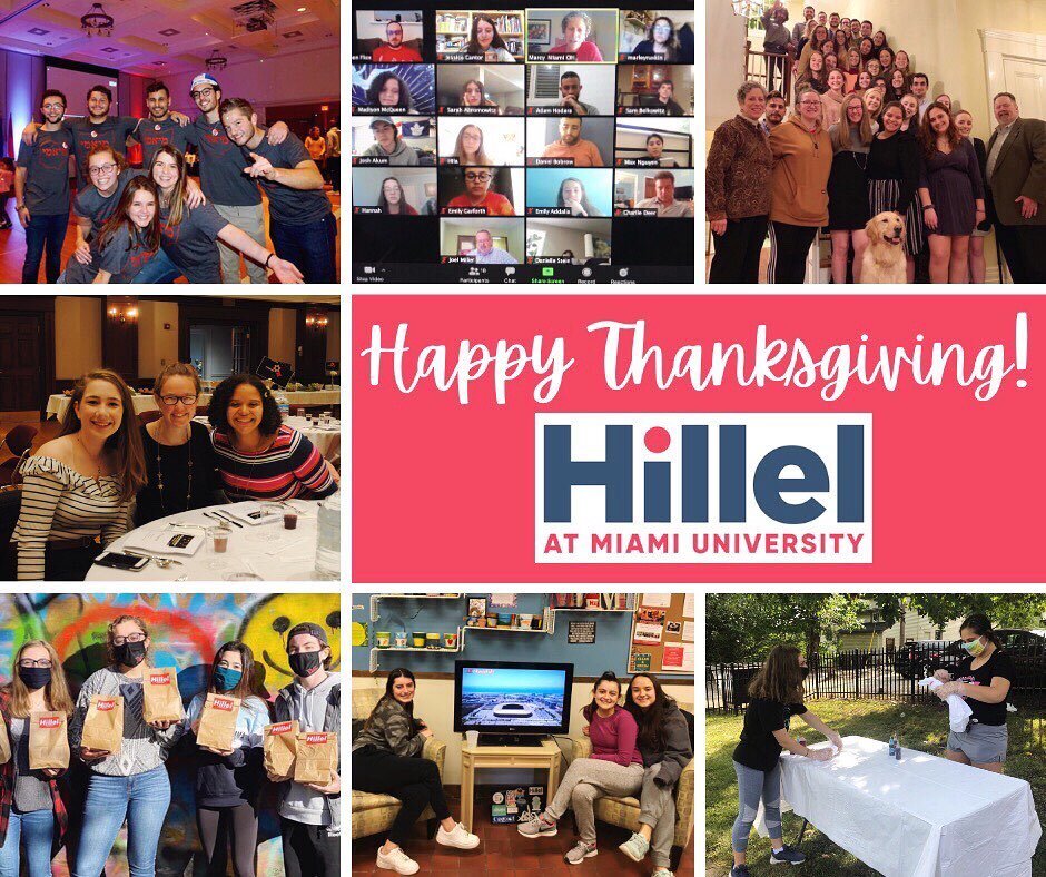 Happy Thanksgiving! We are thankful for our Hillel Family! What are you thankful for?