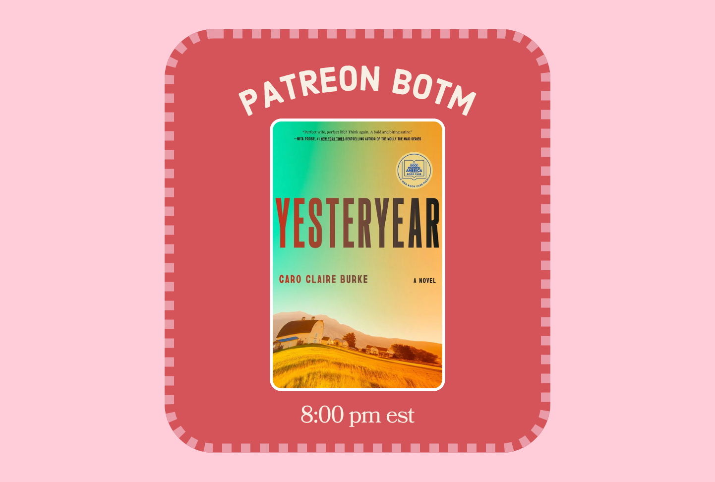 Patreon: Yesteryear