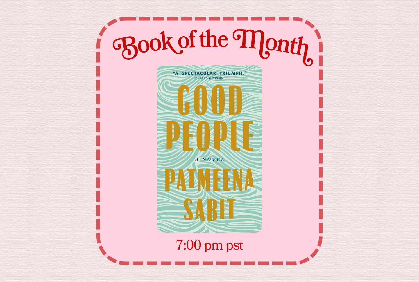 BOTM: Good People (West Coast)