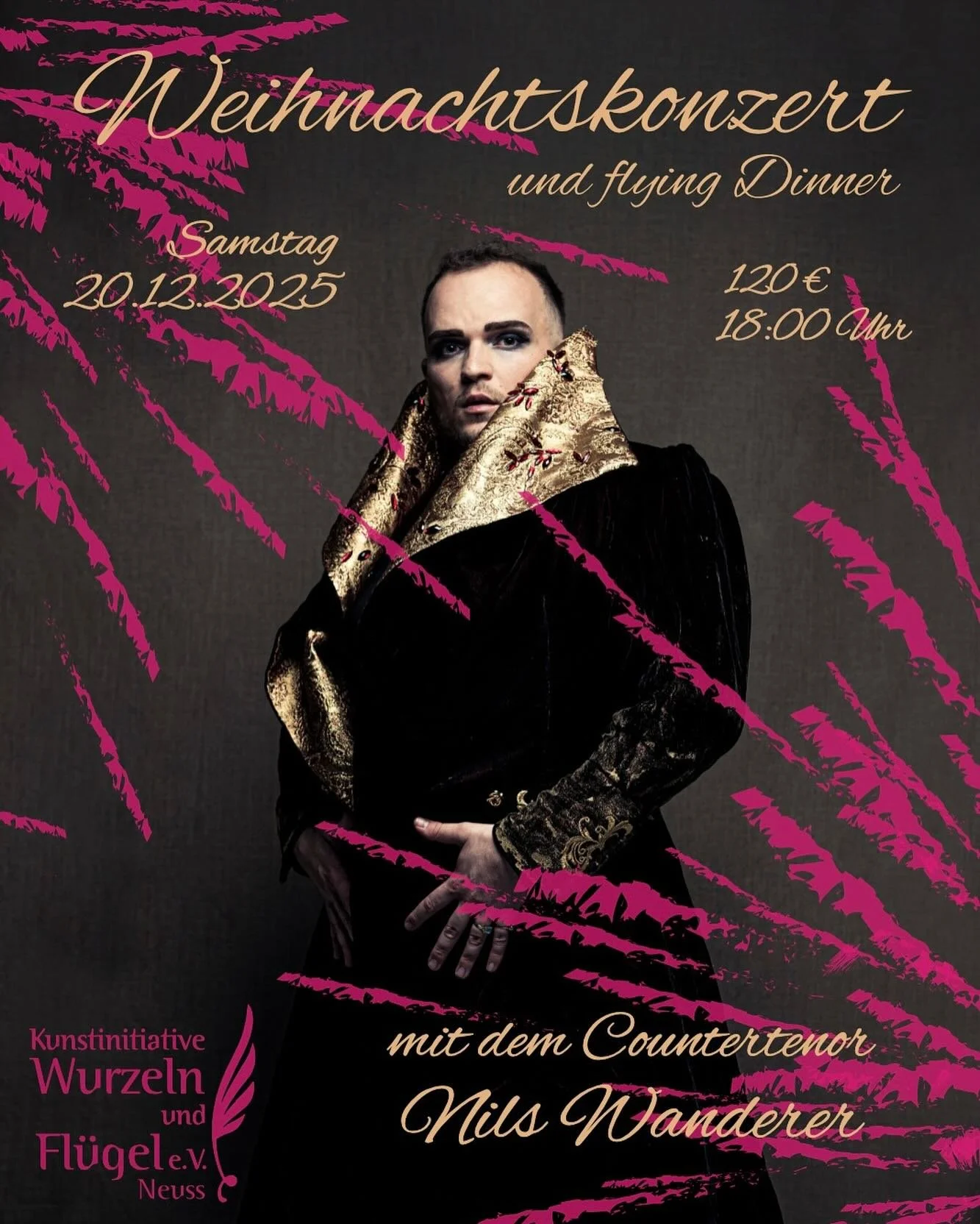 Packt die Pelzm&auml;ntel aus, zieht euch warm an und macht euch bereit f&uuml;r einen au&szlig;ergew&ouml;hnlichen Abend:
Wir verwandeln das ehemalige Schwimmbad in ein stimmungsvolles Lichtermeer aus Tausend Kerzen - die perfekte Kulisse f&uuml;r e