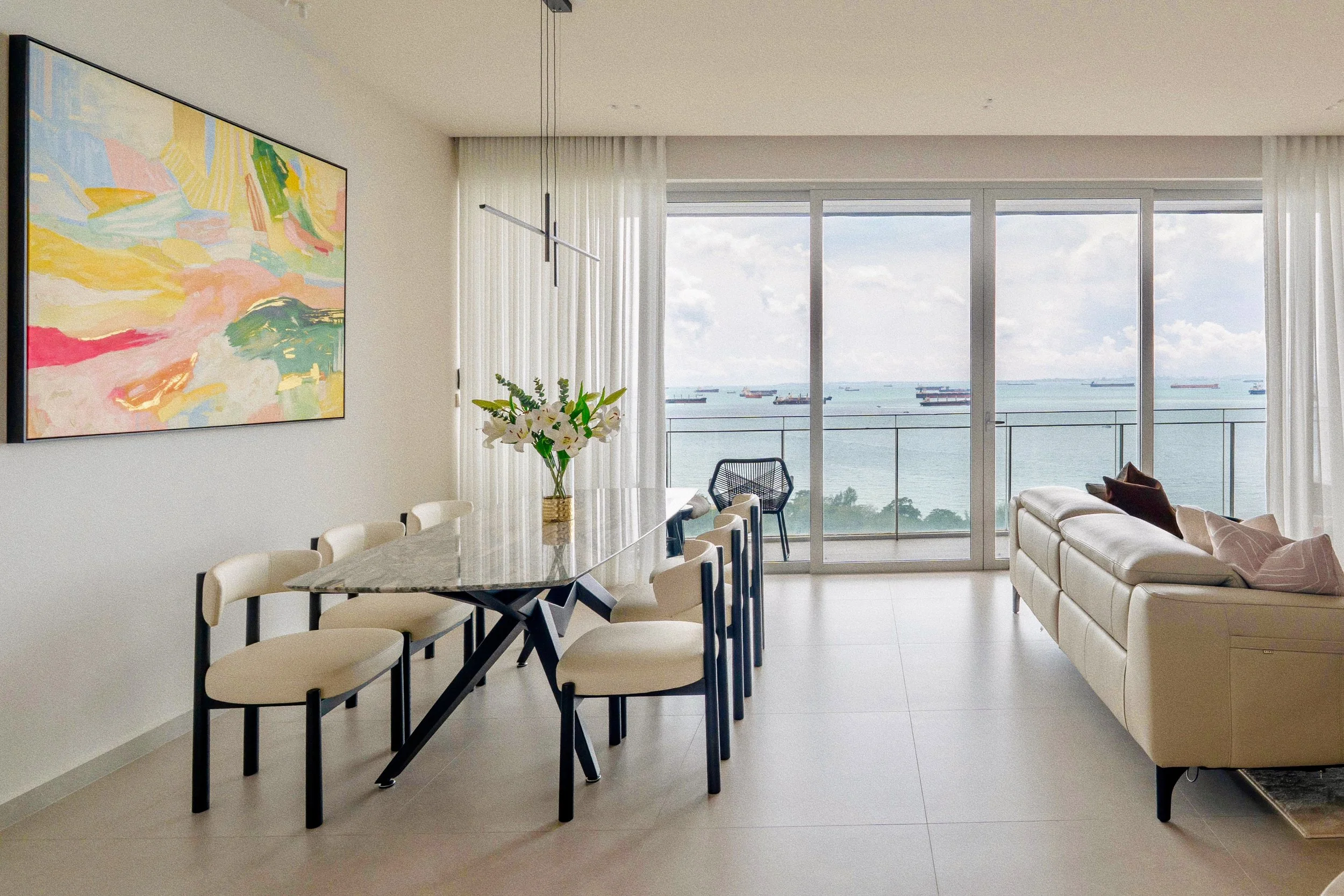 Beautiful Chaos - abstract artwork in house1.JPG