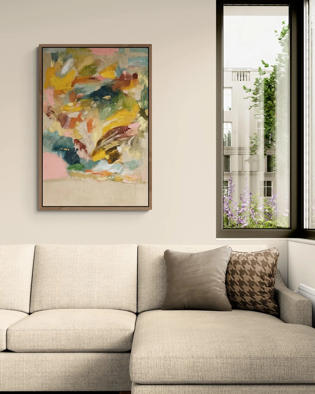 colourful abstract art original