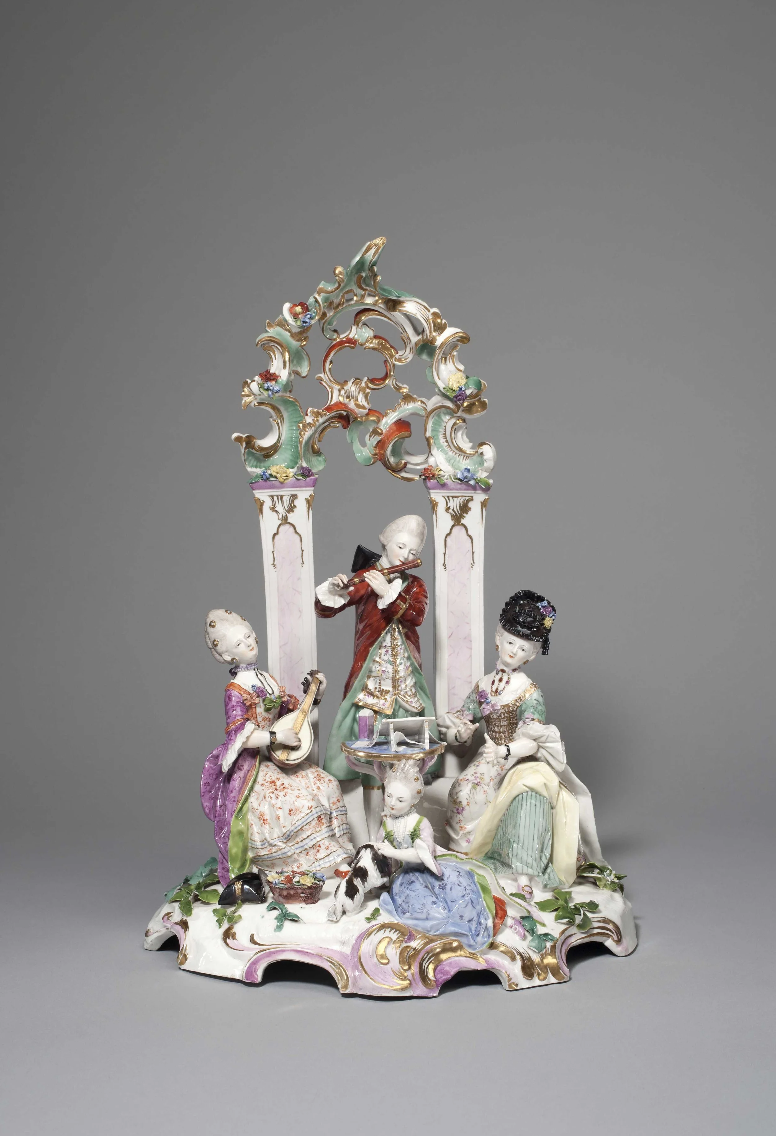 Große Musikantengruppe, Porzellanmanufaktur Fulda, um 1775 © Kunstgewerbemuseum, Staatliche Museen zu Berlin, Foto: Karen Bartsch, Berlin