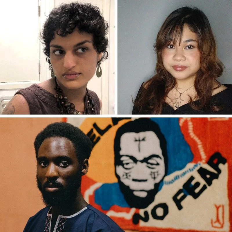 Considering an application to our next arts bursary round? Meet our 2024 arts bursary recipients Maheen, Athena and Moyo, and take a look at their work on our website. Link in bio 🔗

Our next #artsbursary round closes at midnight on the 30 November 