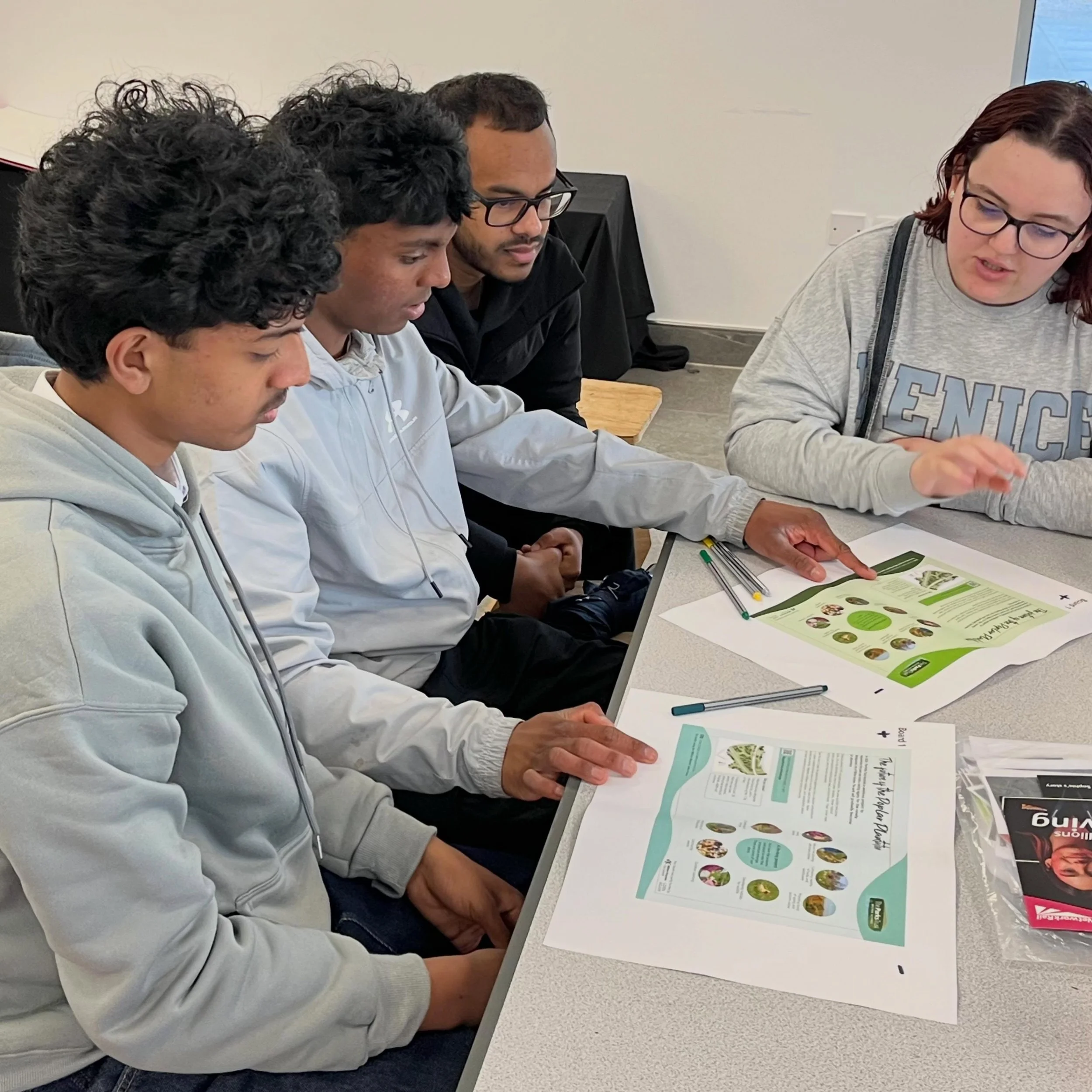 🤩 &lsquo;Part 2&rsquo; of the Heritage Trail project is underway 👏

Great to be back in the room with these guys 🫶

Funded by @culturemiltonkeynes 

[Image Description: Four photos of a team of young people taking part in a workshop. They engage i