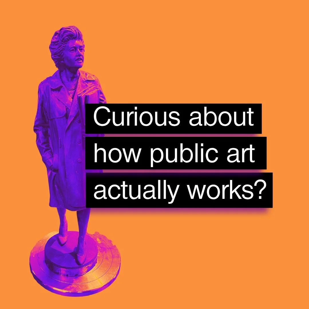 👀Curious about how public art actually works?
Not just statues - but the ideas, decisions and conversations behind them. Get involved.

We&rsquo;re looking for 10 people aged 14-25 to help shape the conversation around a new public artwork of Jennie