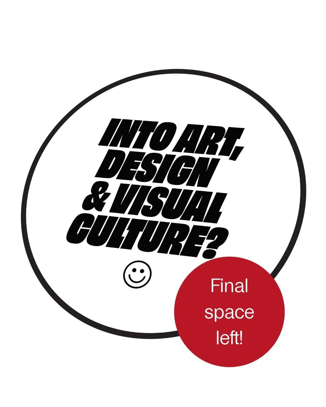 ONE SPACE LEFT 👀

Into art, design and visual culture?

We&rsquo;re looking for one more person aged 16&ndash;25 to join us in helping shape the direction of a design project for Offset Projects.

We&rsquo;re working with design agency @whpcreative 