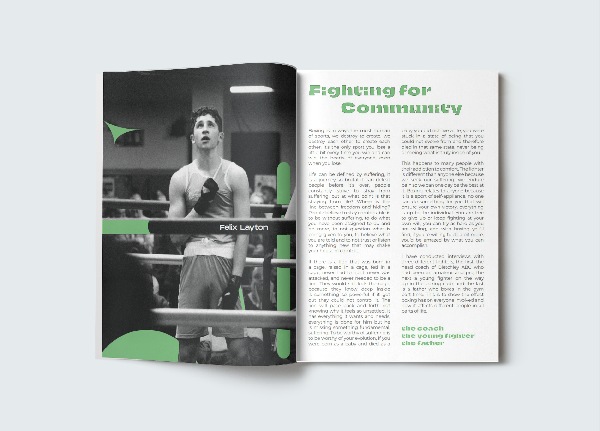 'Right Here & Tomorrow' zine, Issue #1 (detail), printed publication, 2023