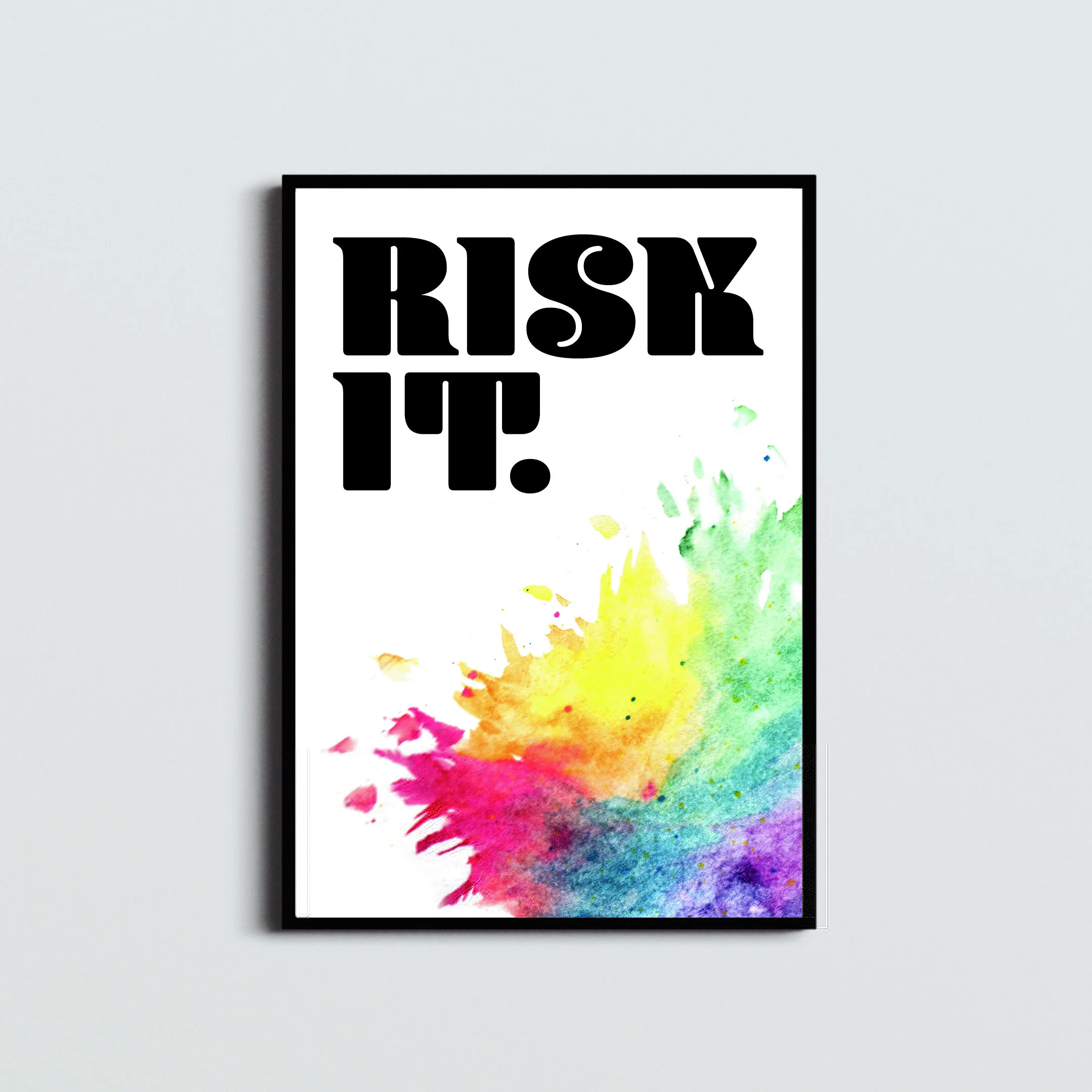 Rachel Clemson X Dotto Studio, 'Risk It', 2021, Digital Poster