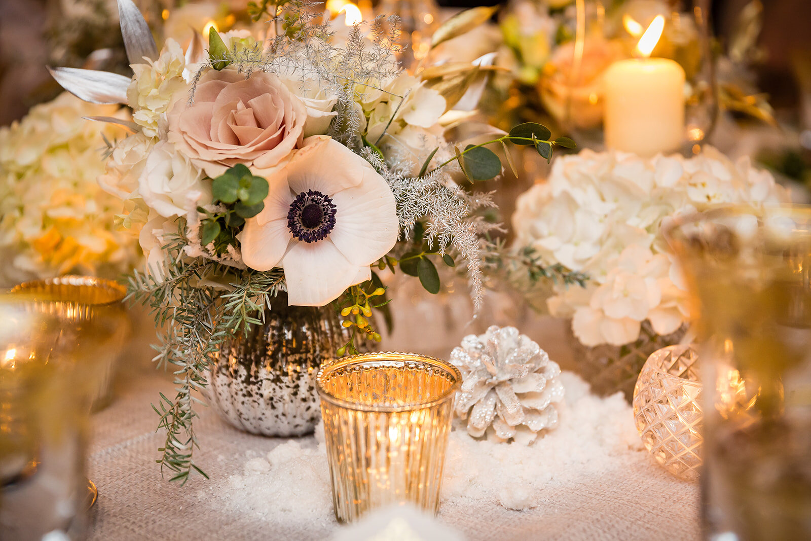 Luxury Winter Wedding Styling | Couture Events Wedding Planner 