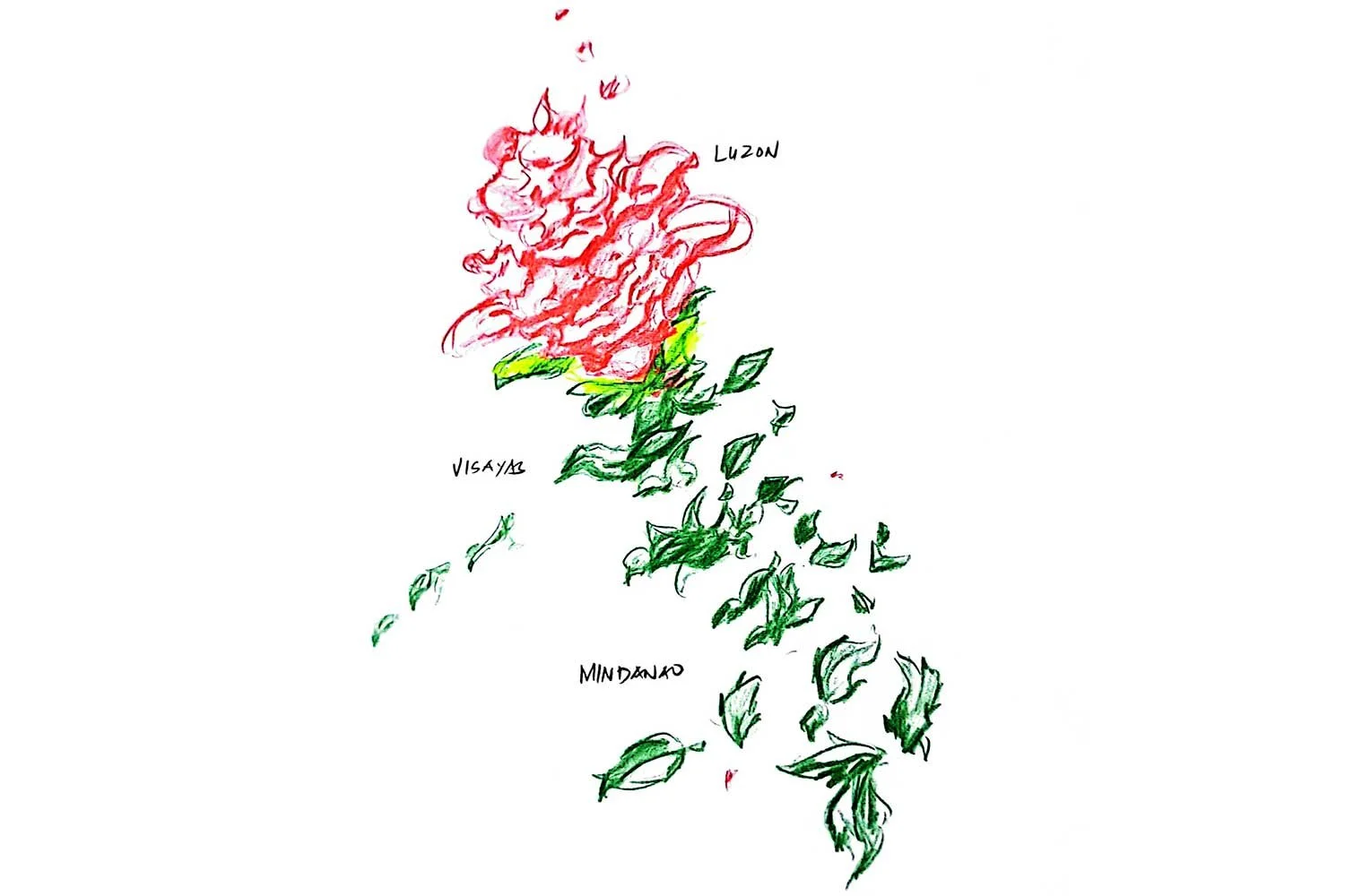 Subjective mapping of the Philippines