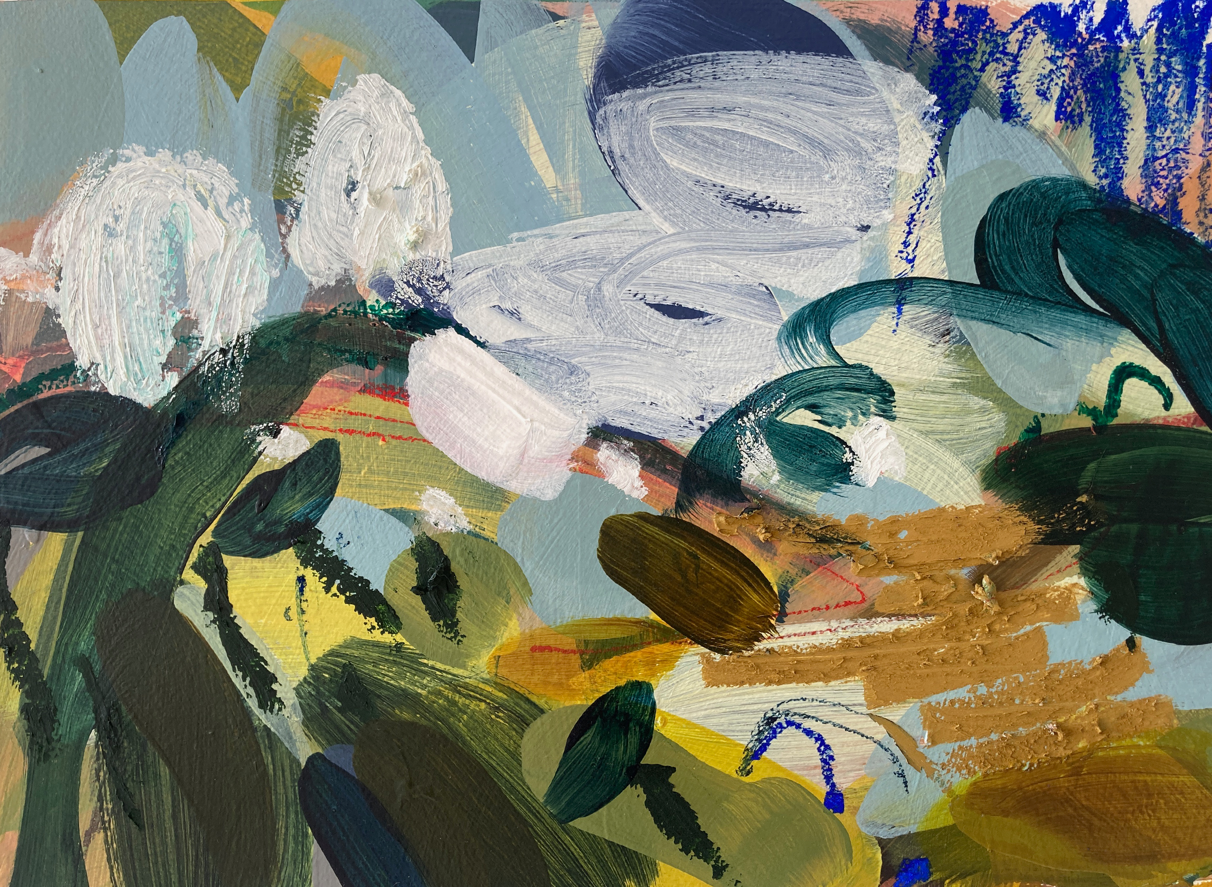 Landscape 14, Mixed media, 29x42cm