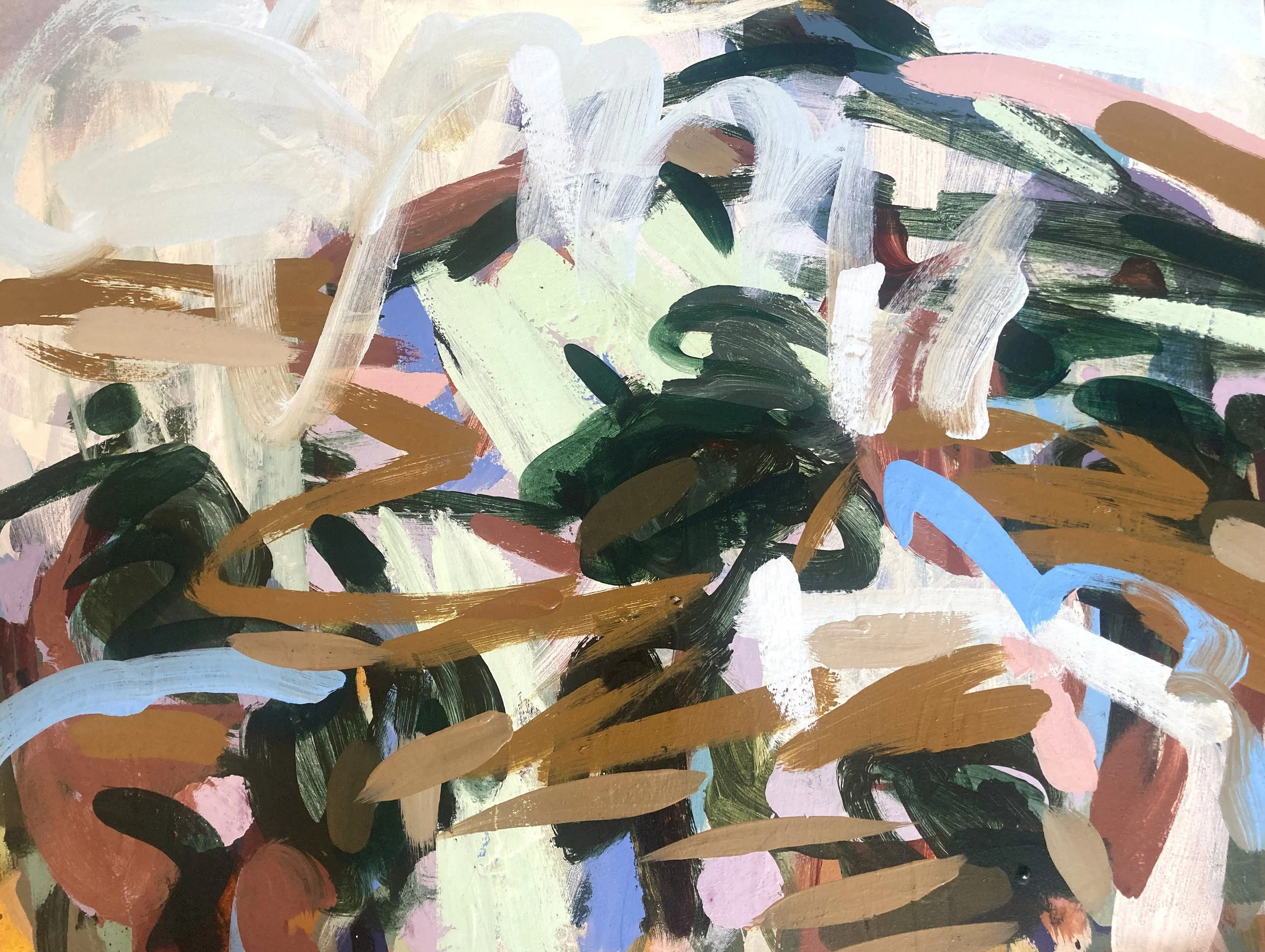 Castle Hill, Acrylic on Canvas, 120 x 80cm