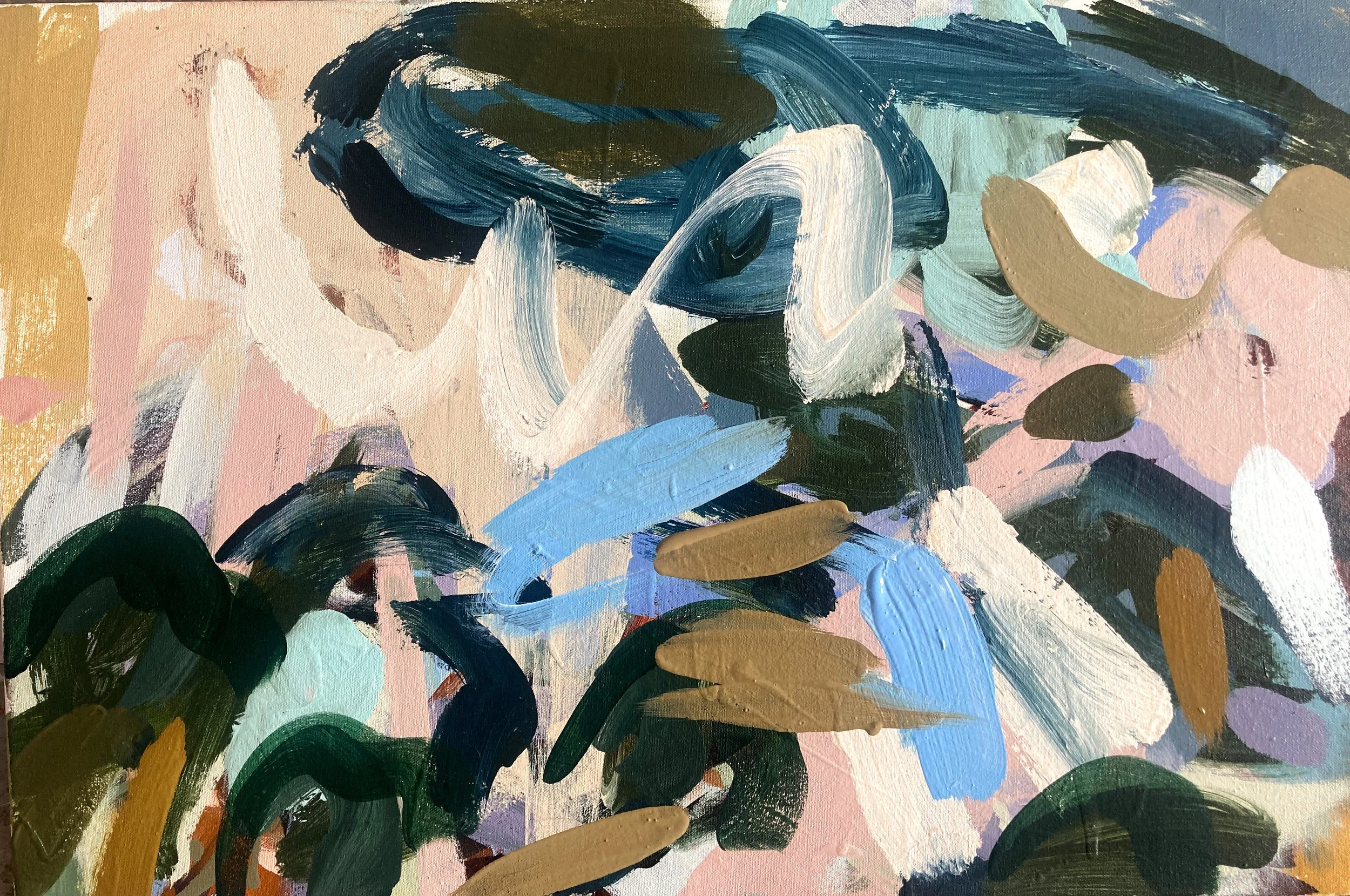 50 x 80cm, Acrylic on Canvas