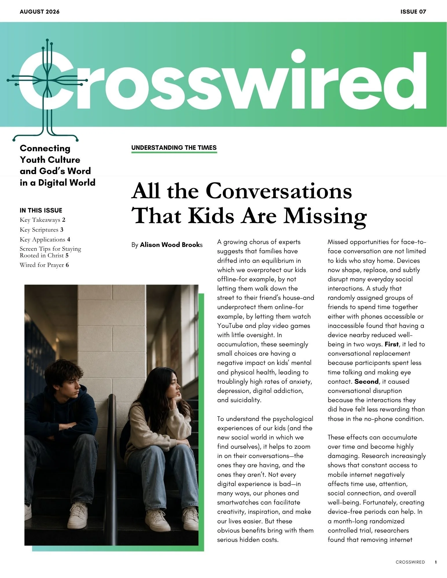 All the Conversations That Kids Are Missing