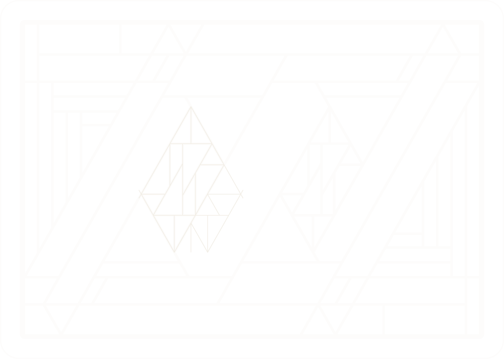 Frank Lloyd Wright Midway Gardens Playing Cards Ace of Spades construction.