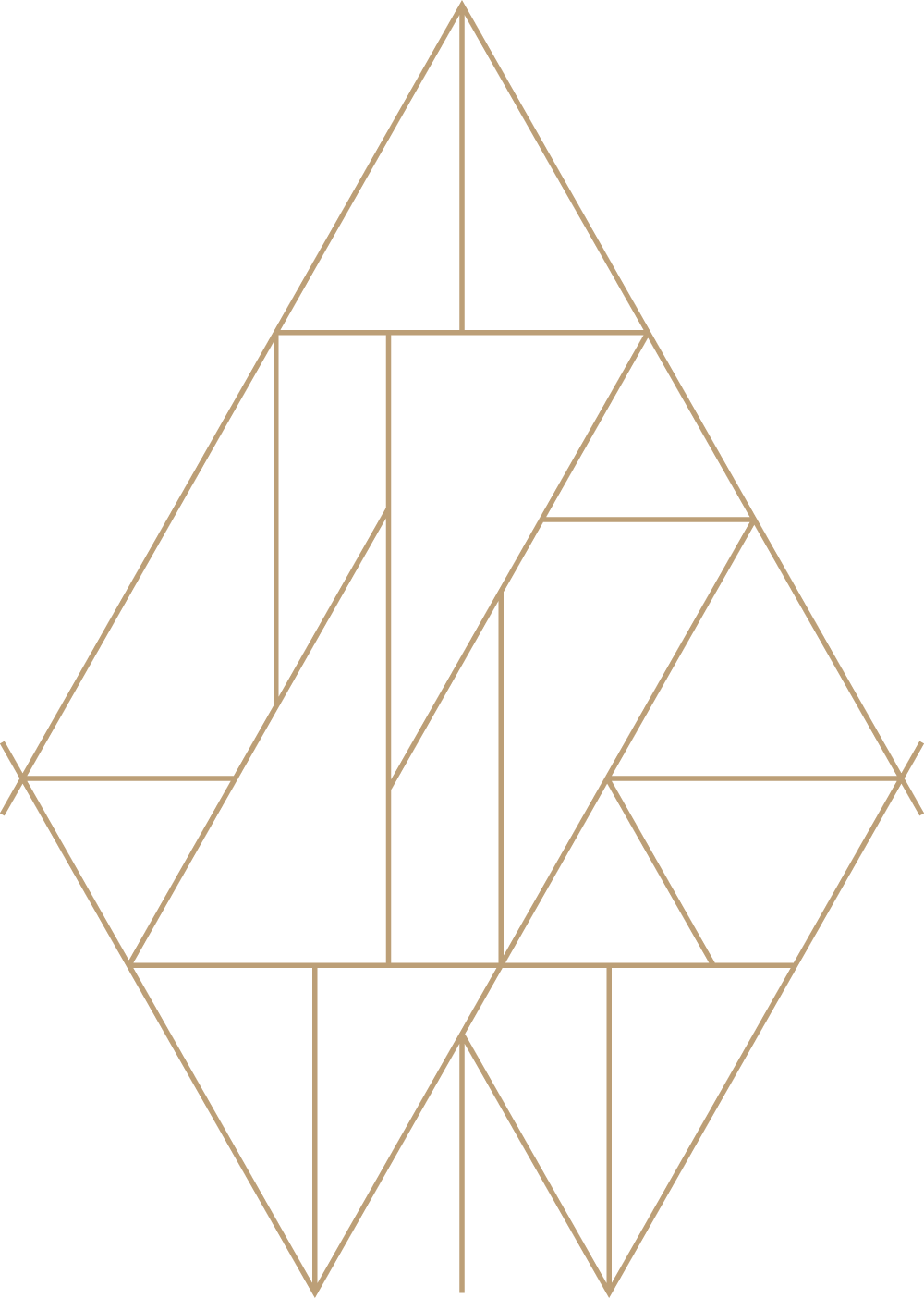 Frank Lloyd Wright Midway Gardens Playing Cards spade graphic.