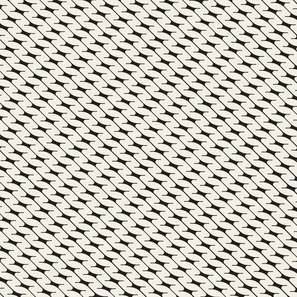 Brand pattern on white.
