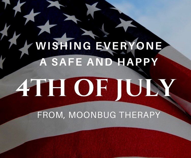 We hope everyone has a safe Fourth of July weekend filled with fun, family, food, and fireworks! 🇺🇸 

#moonbugtherapy #lightingtheway #fourthofjuly