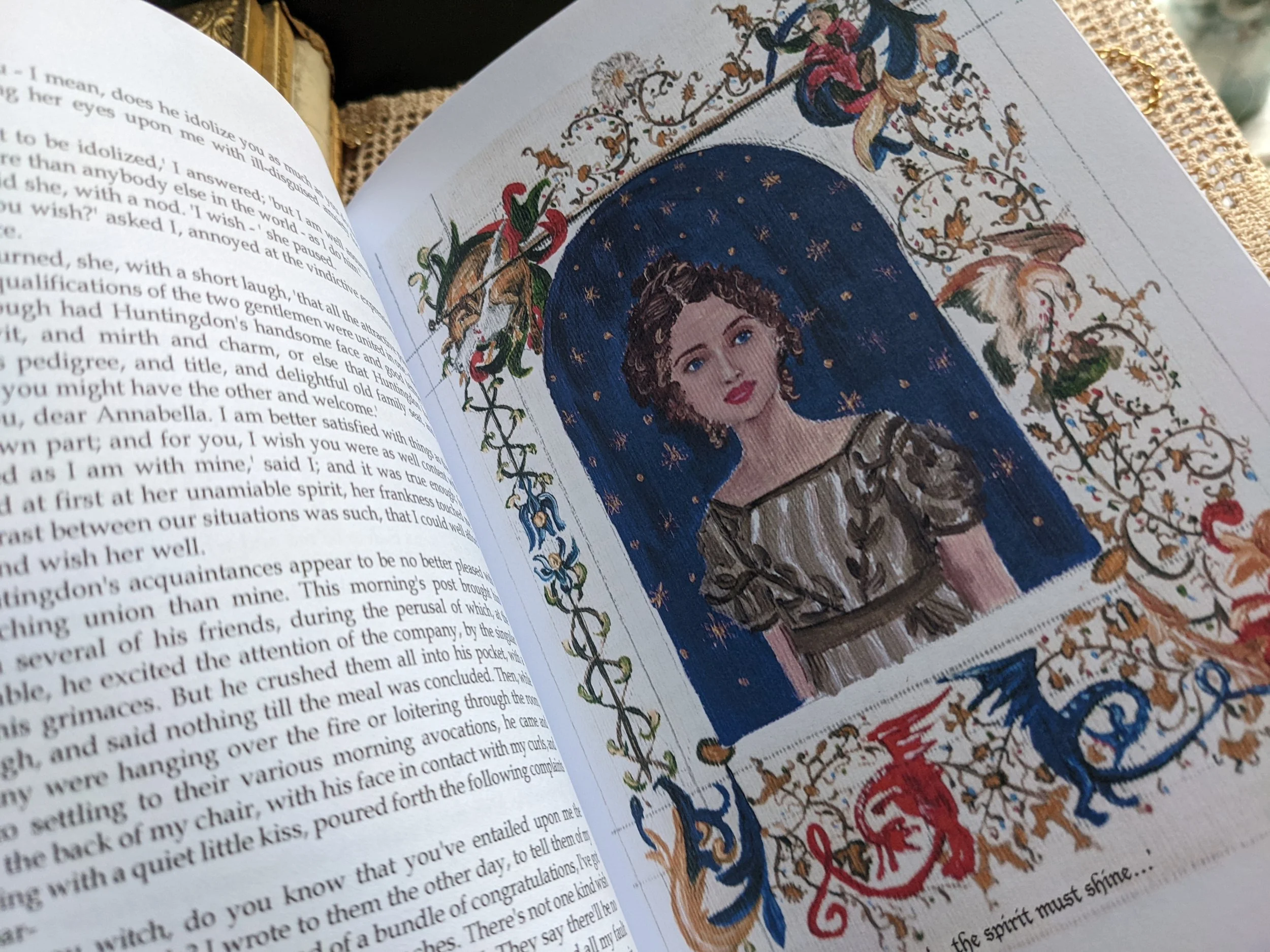 The Tenant of Wildfell Hall by Anne Bronte ~ The Crow Emporium Press Illustrated Edition ~
This edition features the acclaimed artworks by Christina Rauh Fishburne and Kirsty Maclennan who have captured the most iconic moments of the novel and creat