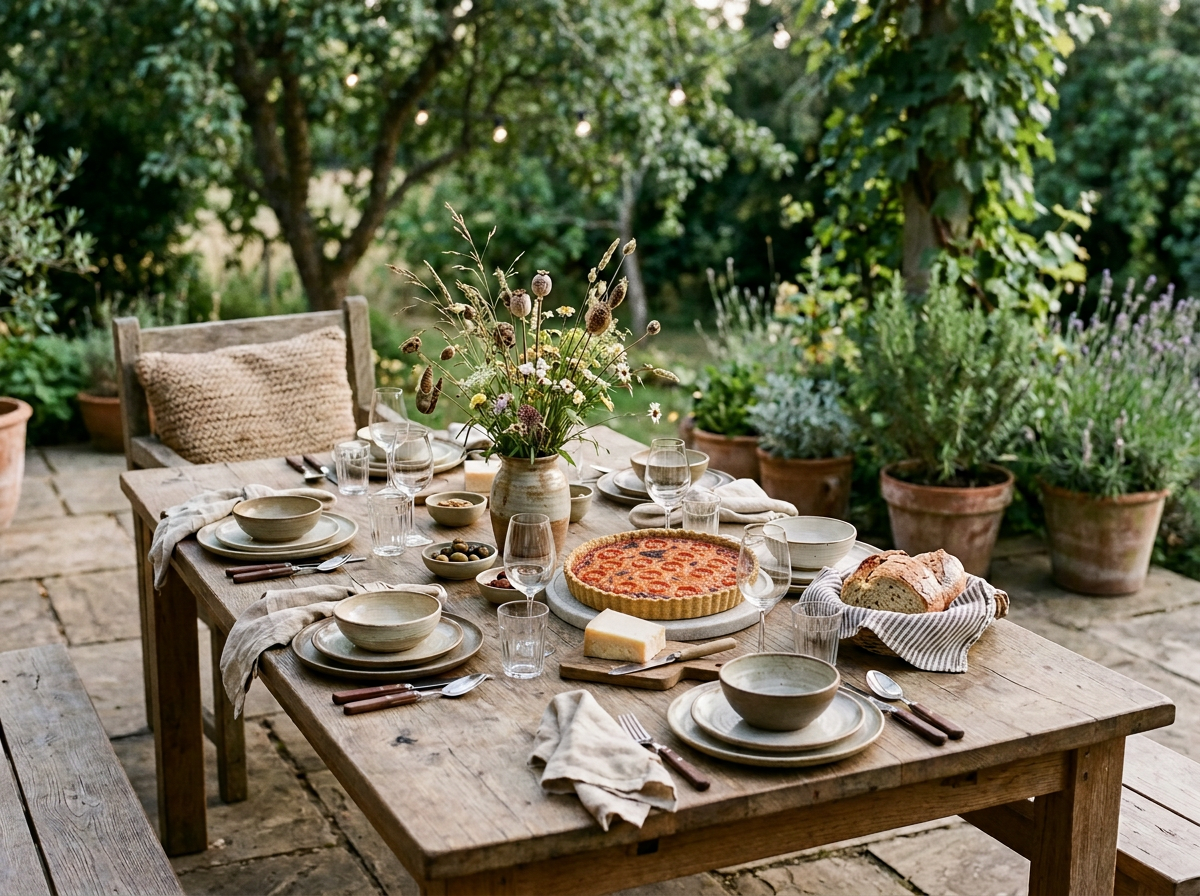 Sunflower Tablescape 
