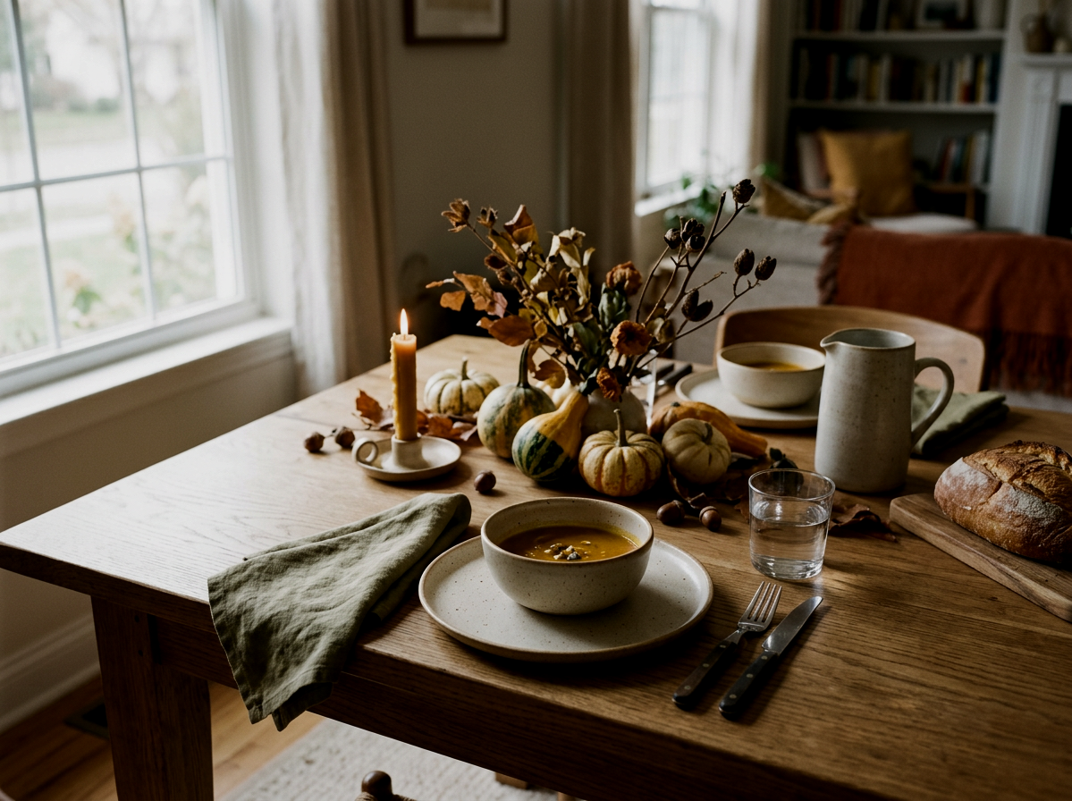 Squash Tablescape 