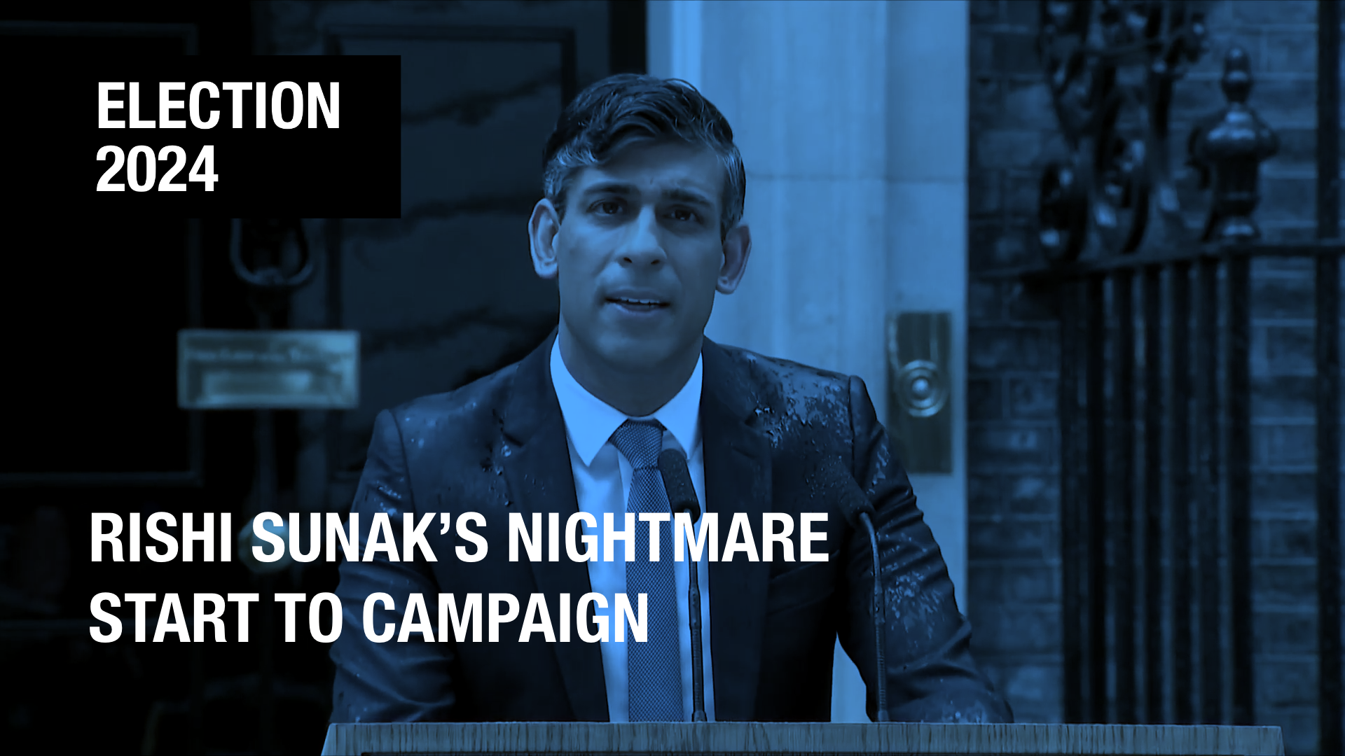 Rishi Sunak takes a day off after a less-than-successful start to the election campaign