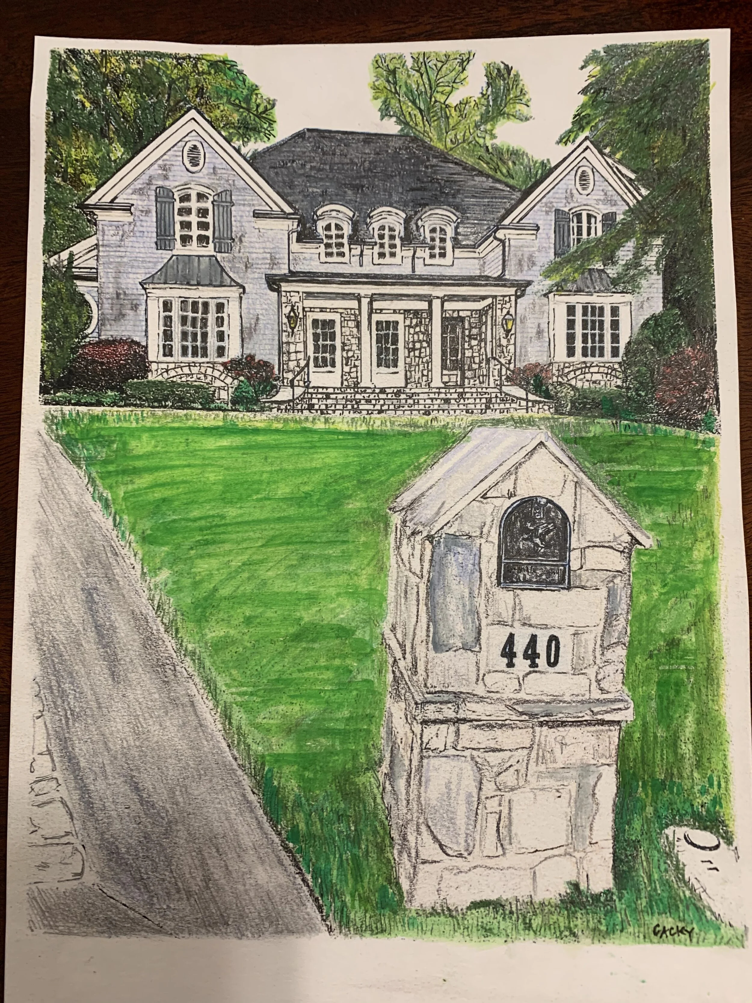 Commissioned for a homeowner in Atlanta
