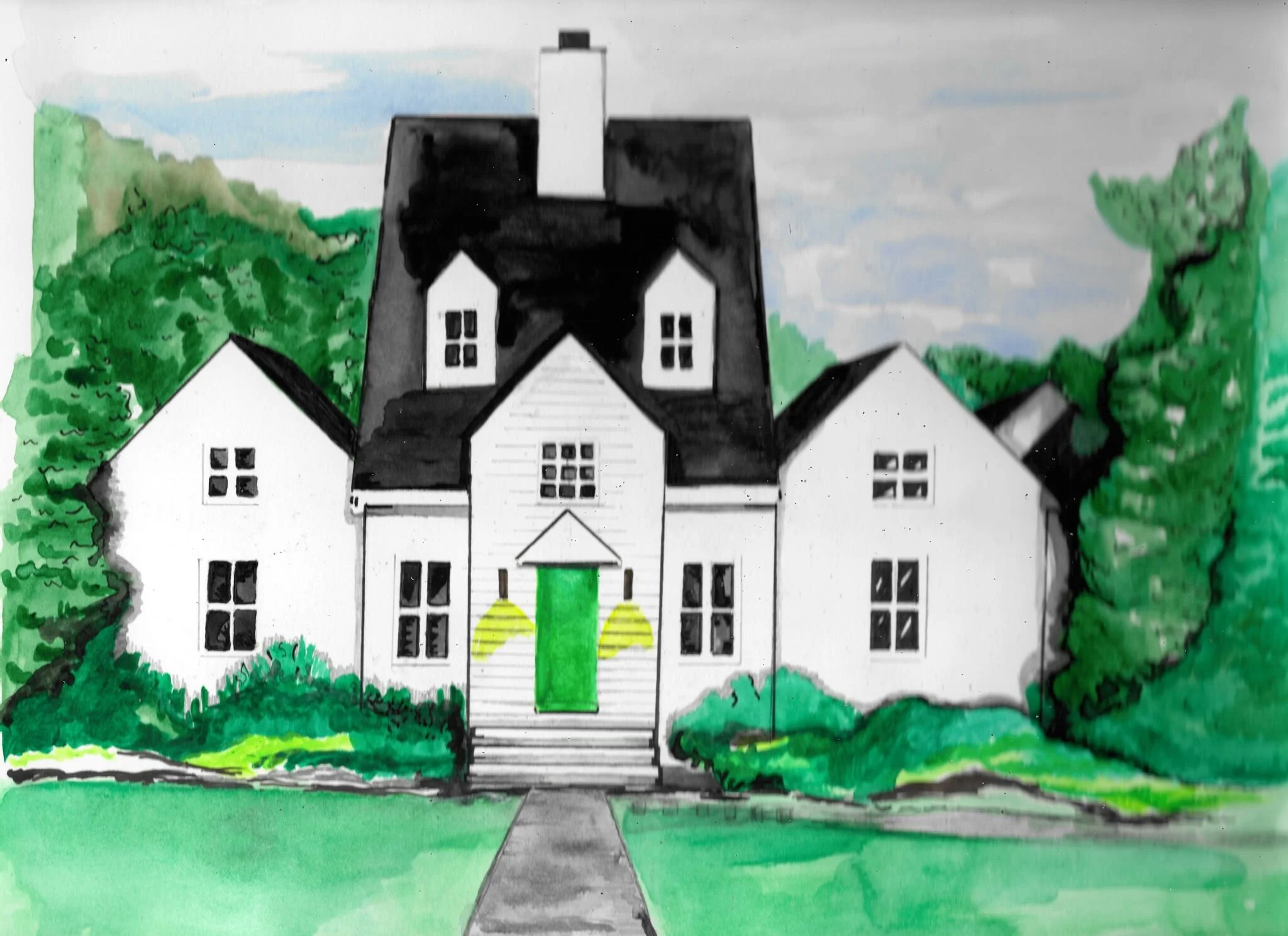 House/Building Portrait Commissions