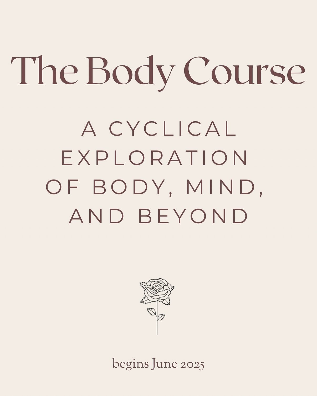 🌷The Body Course: open enrollment through 5/31🌷

At the heart of all of this is the hope of building resilience, understanding, and connection. The ingredients for imparting love and care to the world around us, leaving it better than we found it. 