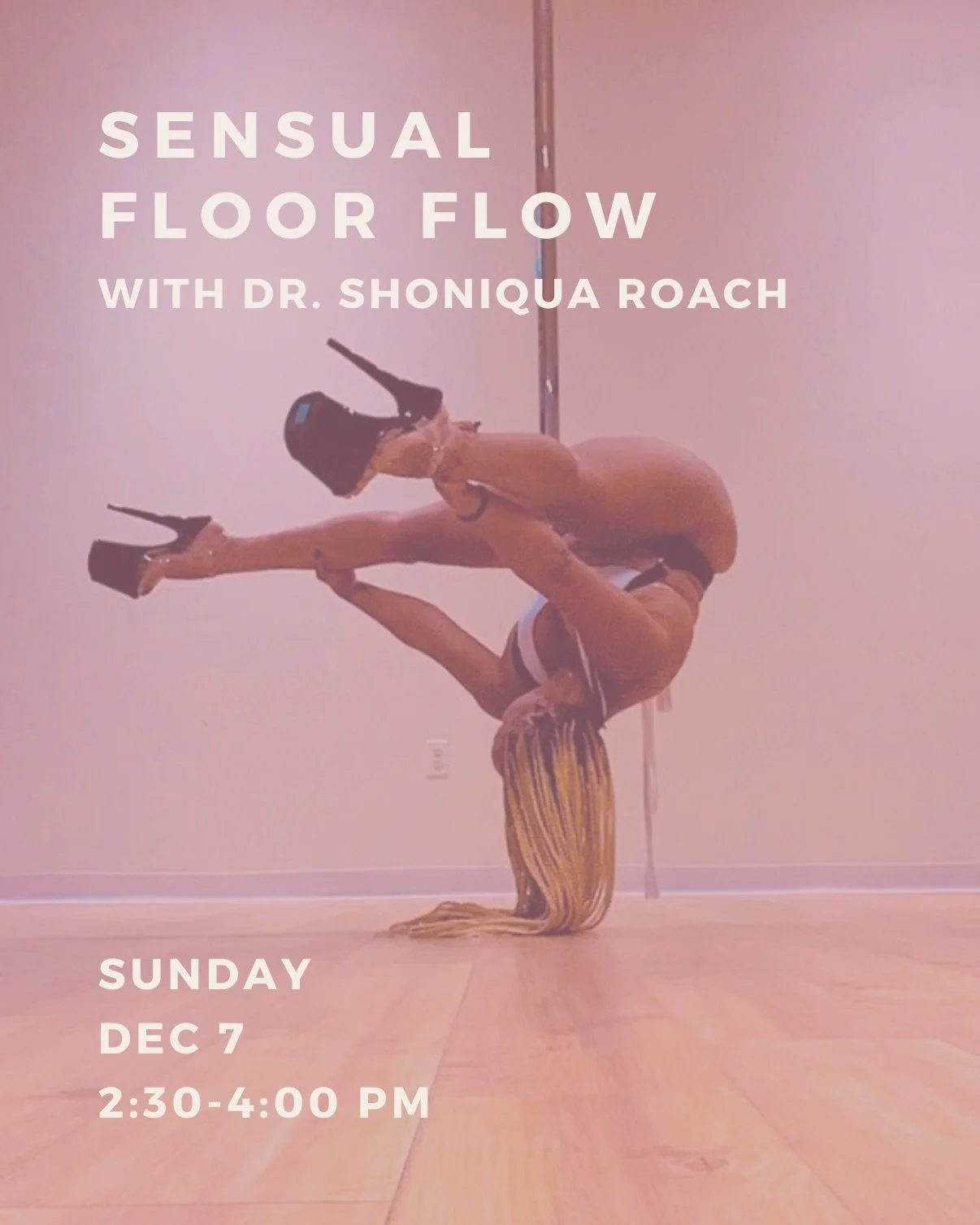 🌹 We invite you to join us on Sunday, December 7th from 2-4pm with Dr. Shoniqua Roach, for a grounded, floor-based sensual movement workshop. We will engaging in a thorough, strength-focused warmup; learn beginner-friendly sensual dance shapes &amp;